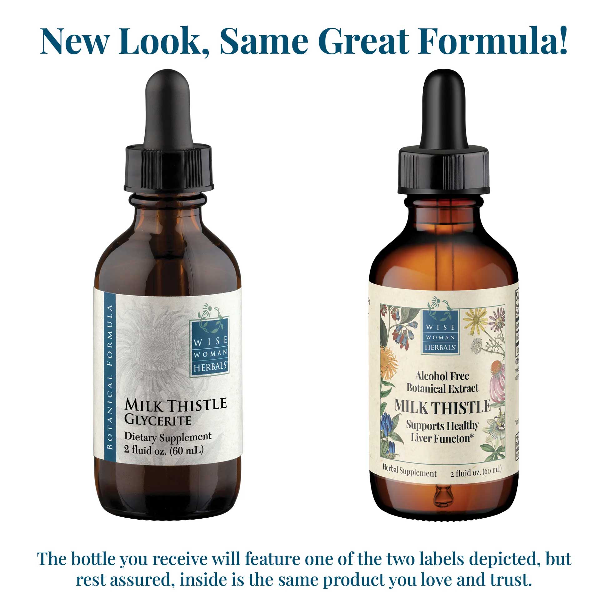 Wise Woman Herbals Milk Thistle (Formerly Milk Thistle Glycerite) New Look