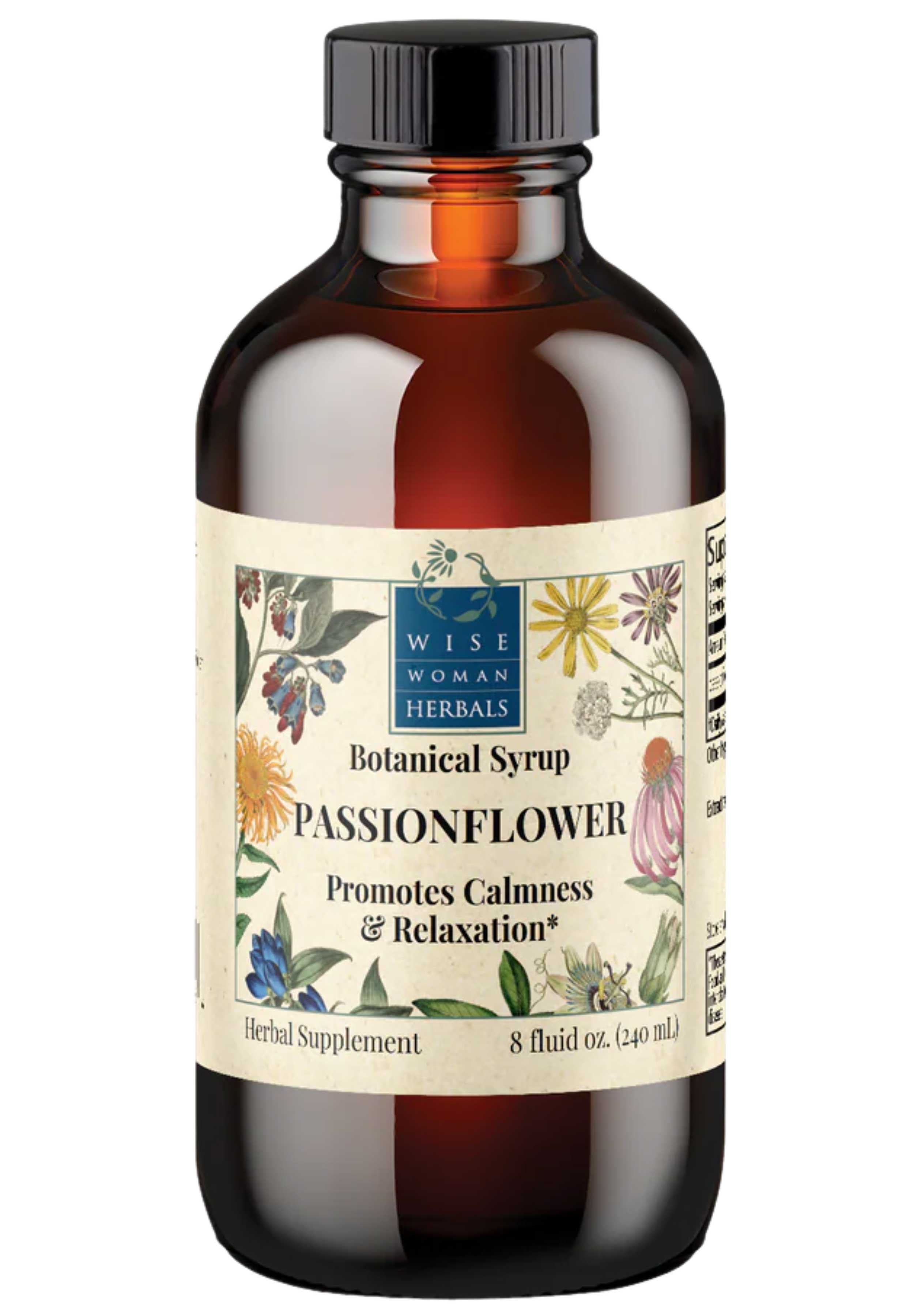 Wise Woman Herbals Passionflower Botanical Syrup (Formerly Passionflower Solid Extract)