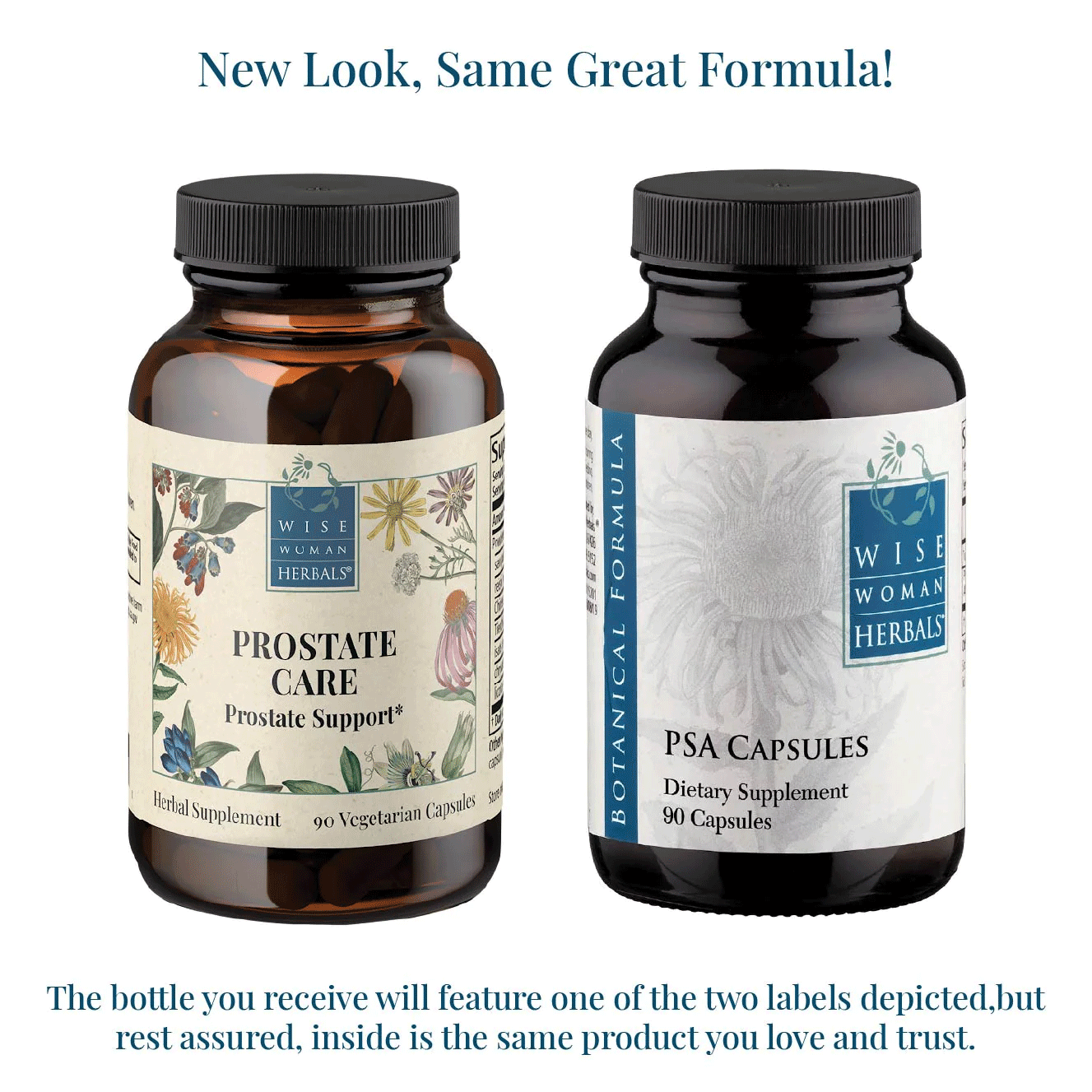 Wise Woman Herbals Prostate Care (Formerly PSA Capsules) New Look
