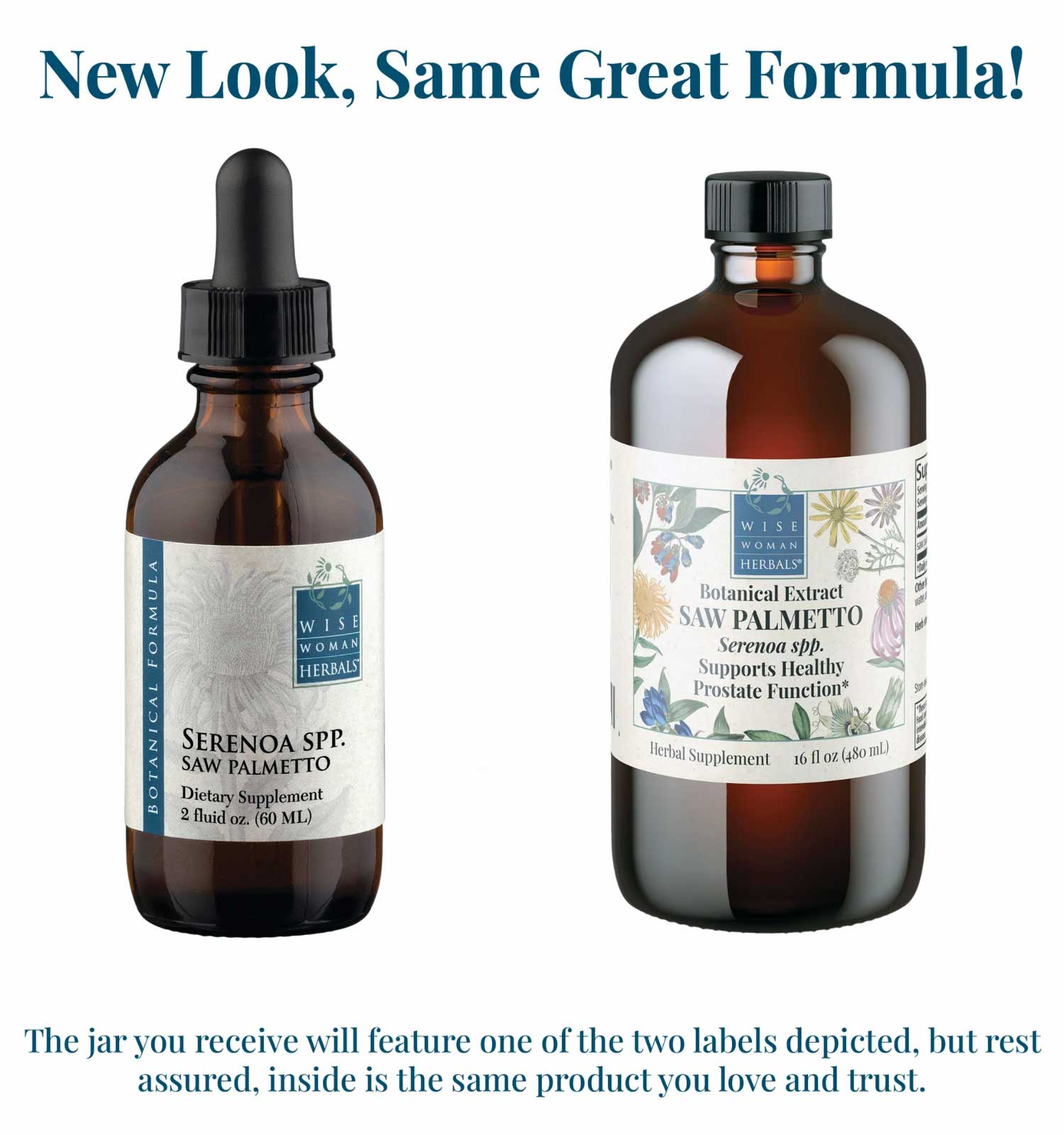 Wise Woman Herbals Saw Palmetto (Serenoa spp.) New Look