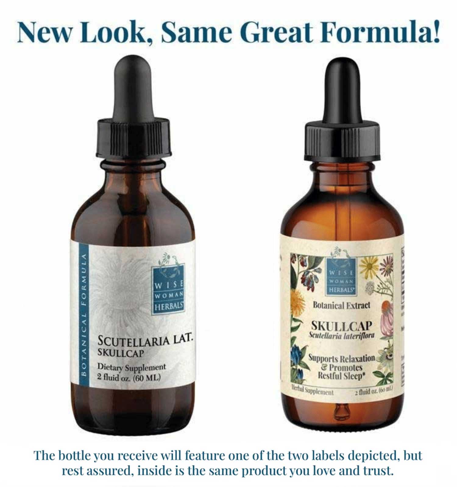 Wise Woman Herbals Skullcap (Scutellaria lateriflora) New Look