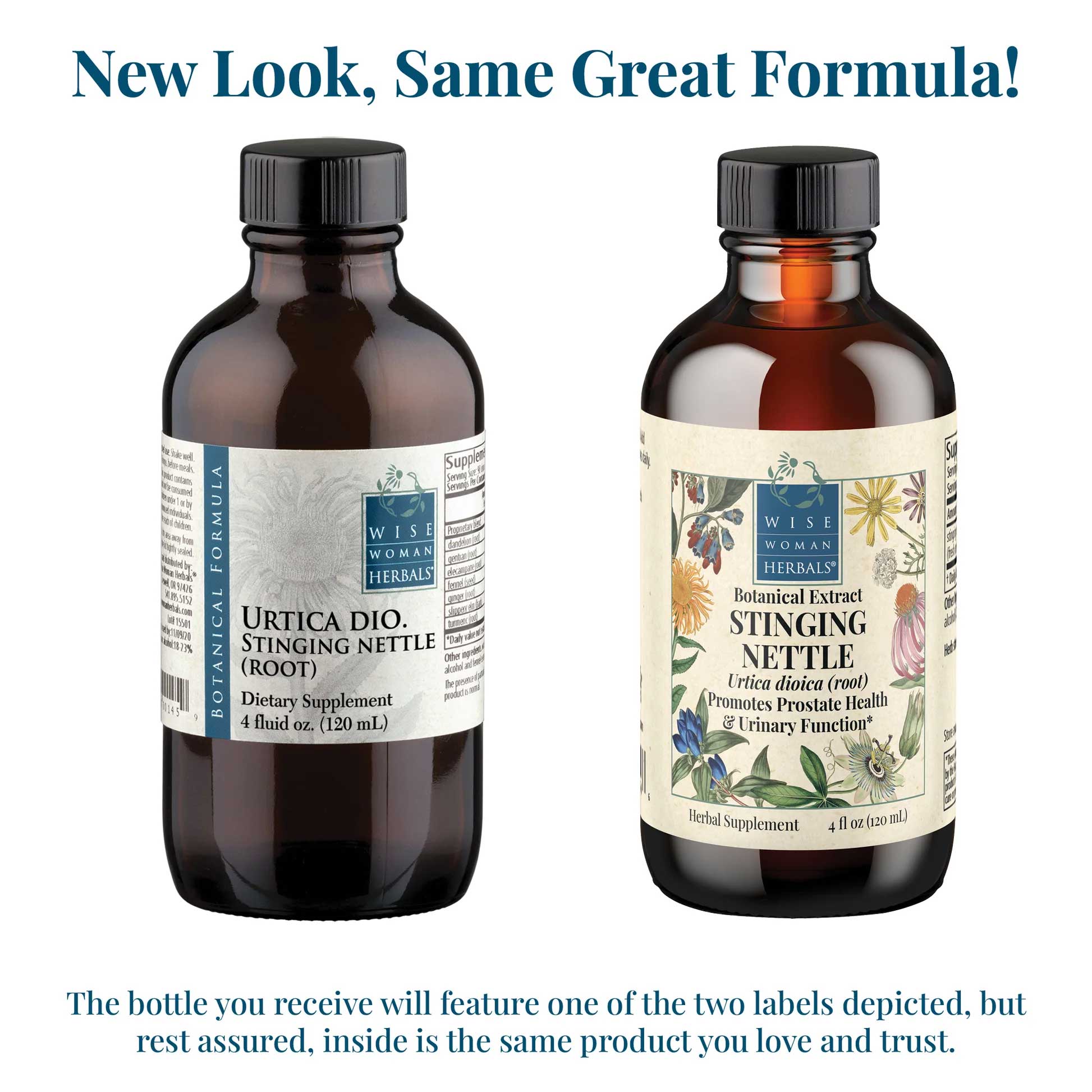 Wise Woman Herbals Stinging Nettle (Urtica dioica) Root New Look