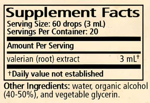Wise Woman Herbals Valerian Valeriana Officinalis Ingredients