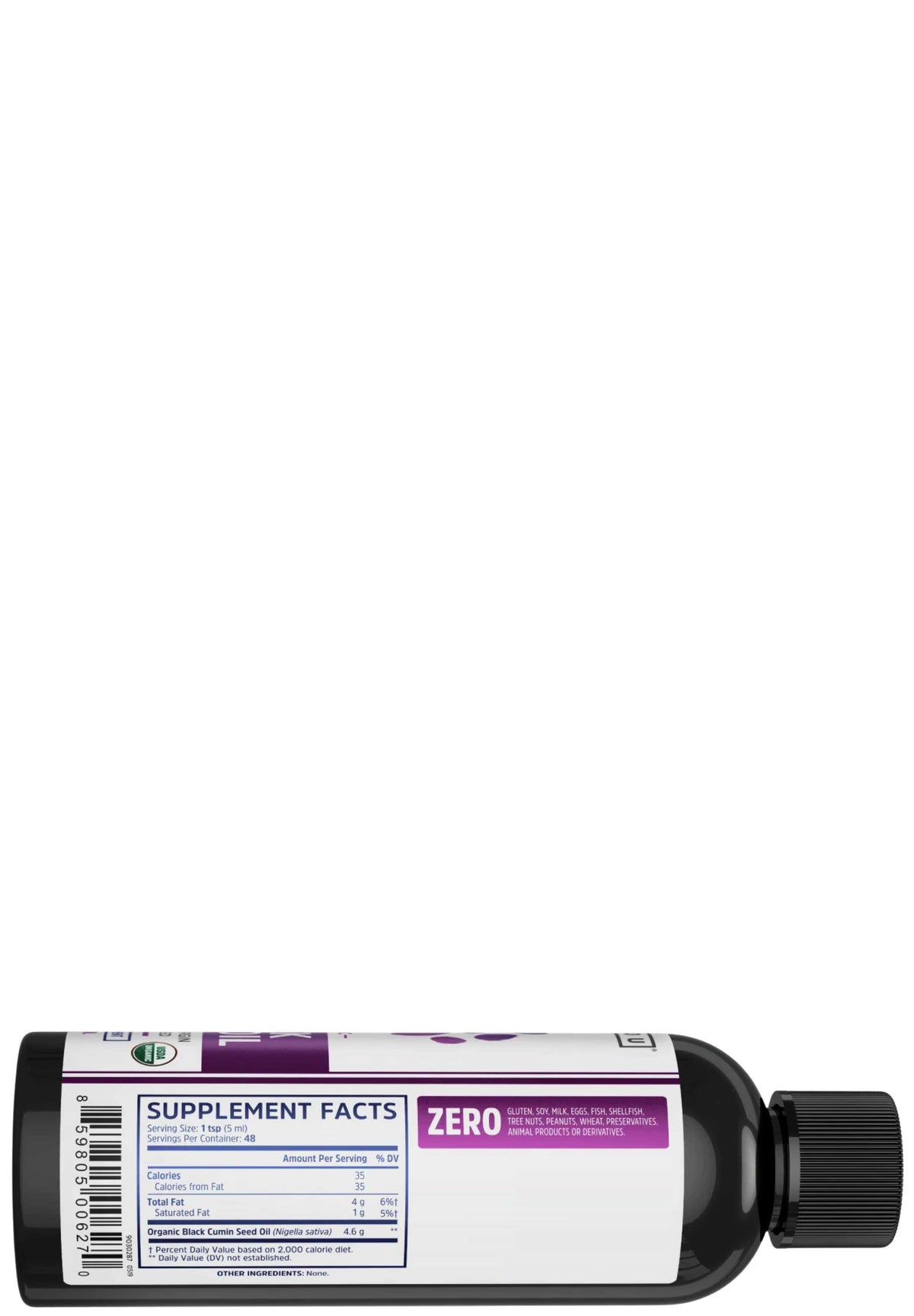 Zhou Nutrition Black Seed Oil Liquid Ingredients