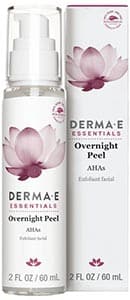 DermaE Natural Bodycare Overnight Peel