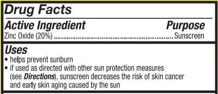 Dr. Mercola Natural Sun Screen SPF 30 Ingredients