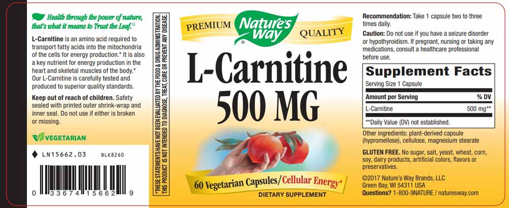 Nature's Way L-Carnitine