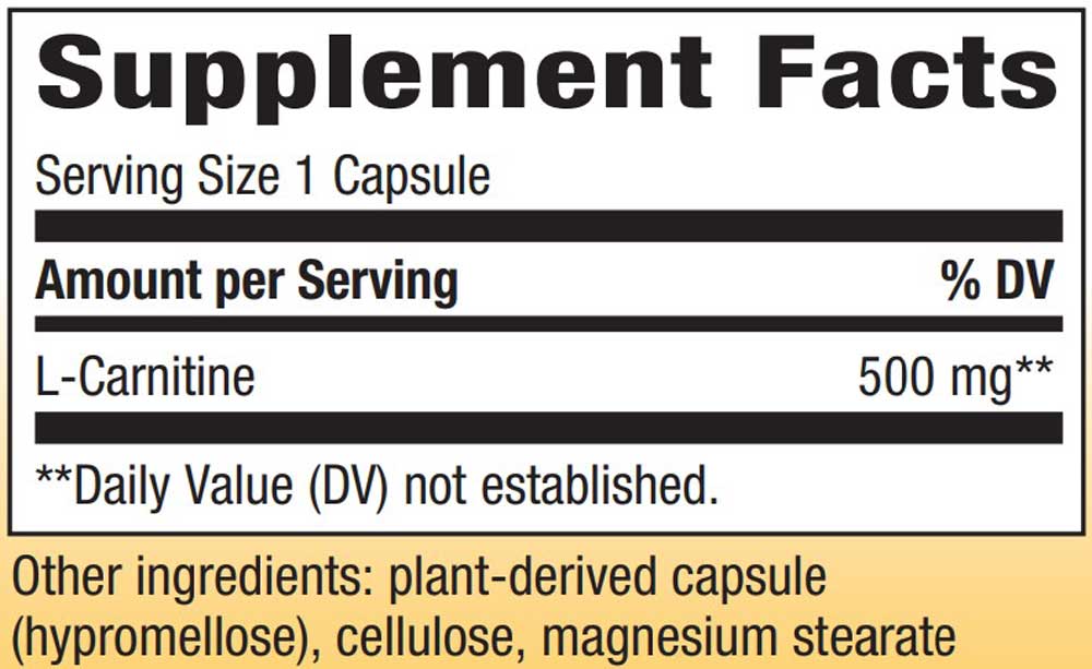 Nature's Way L-Carnitine