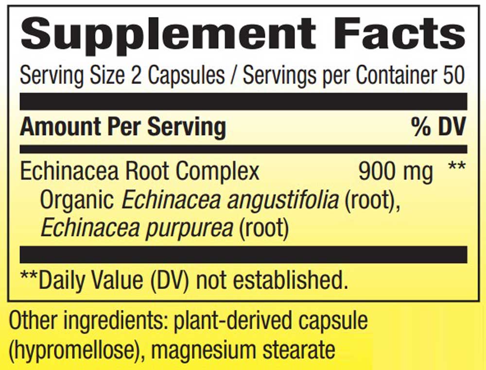 Nature's Way Echinacea Root Complex