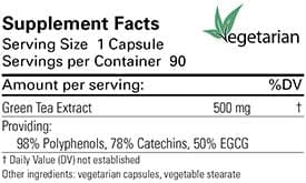 Karuna Health Green Tea 500 mg