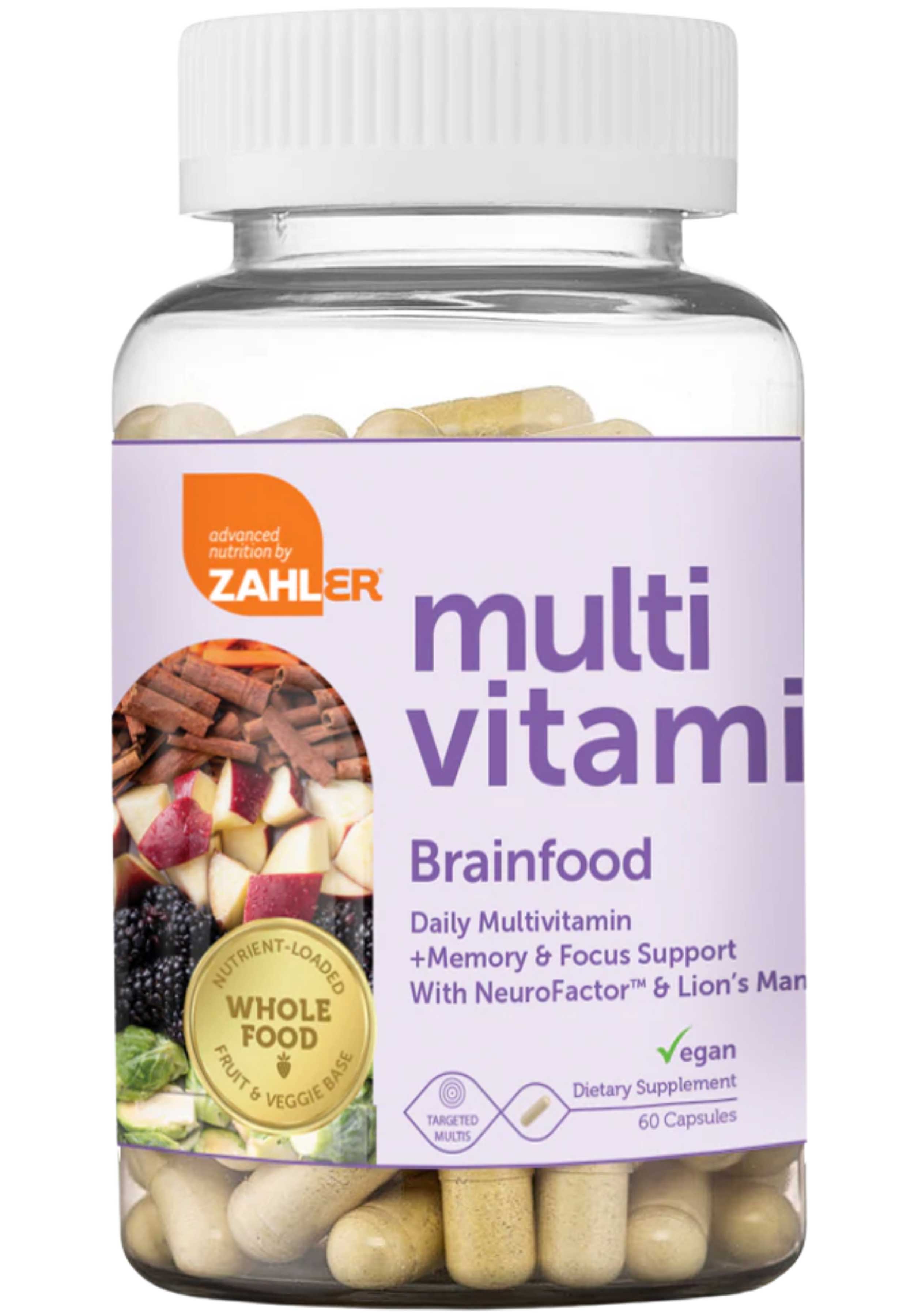 Advanced Nutrition By Zahler Multivitamin Brainfood