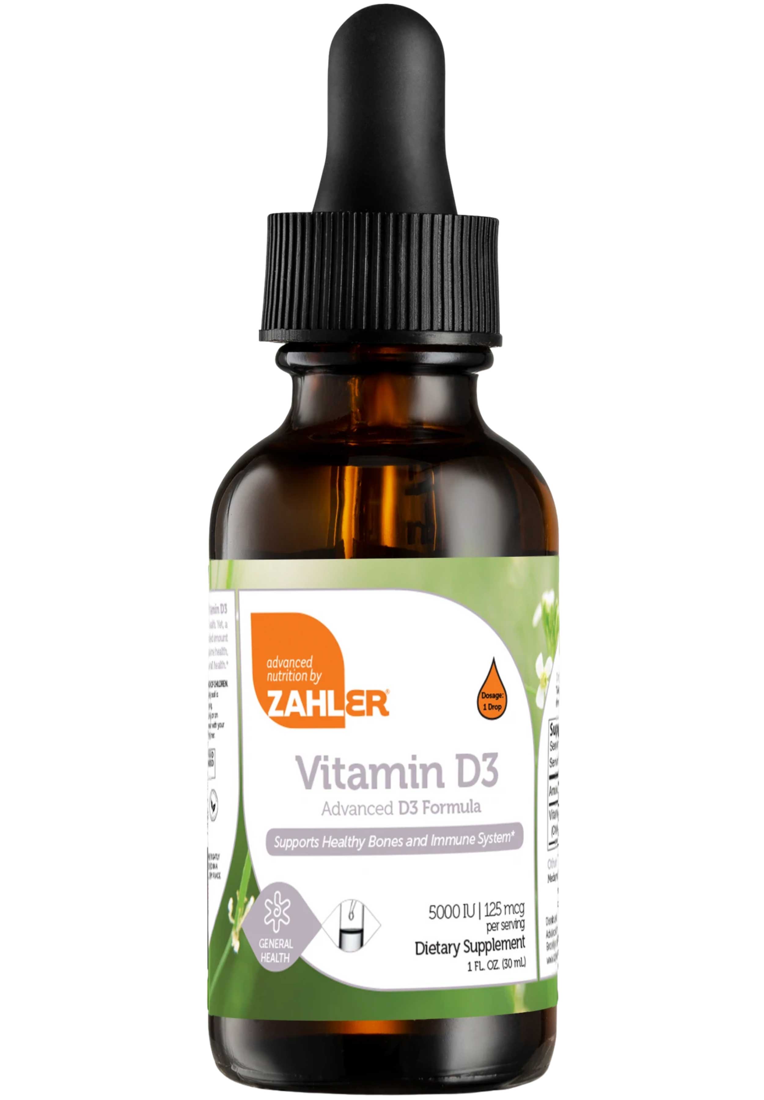 Advanced Nutrition By Zahler Vitamin D3 5000 IU
