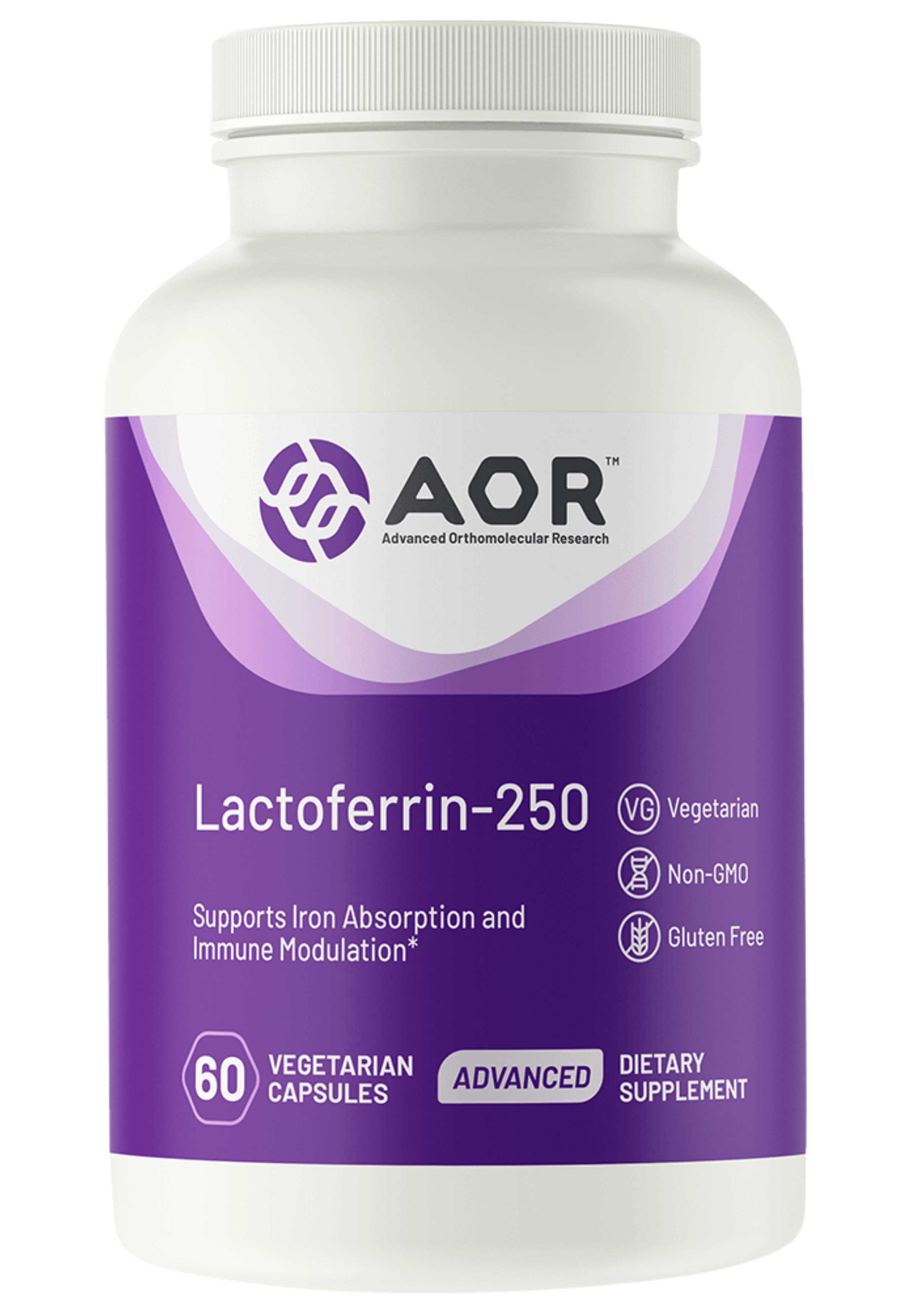 Advanced Orthomolecular Research Lactoferrin-250