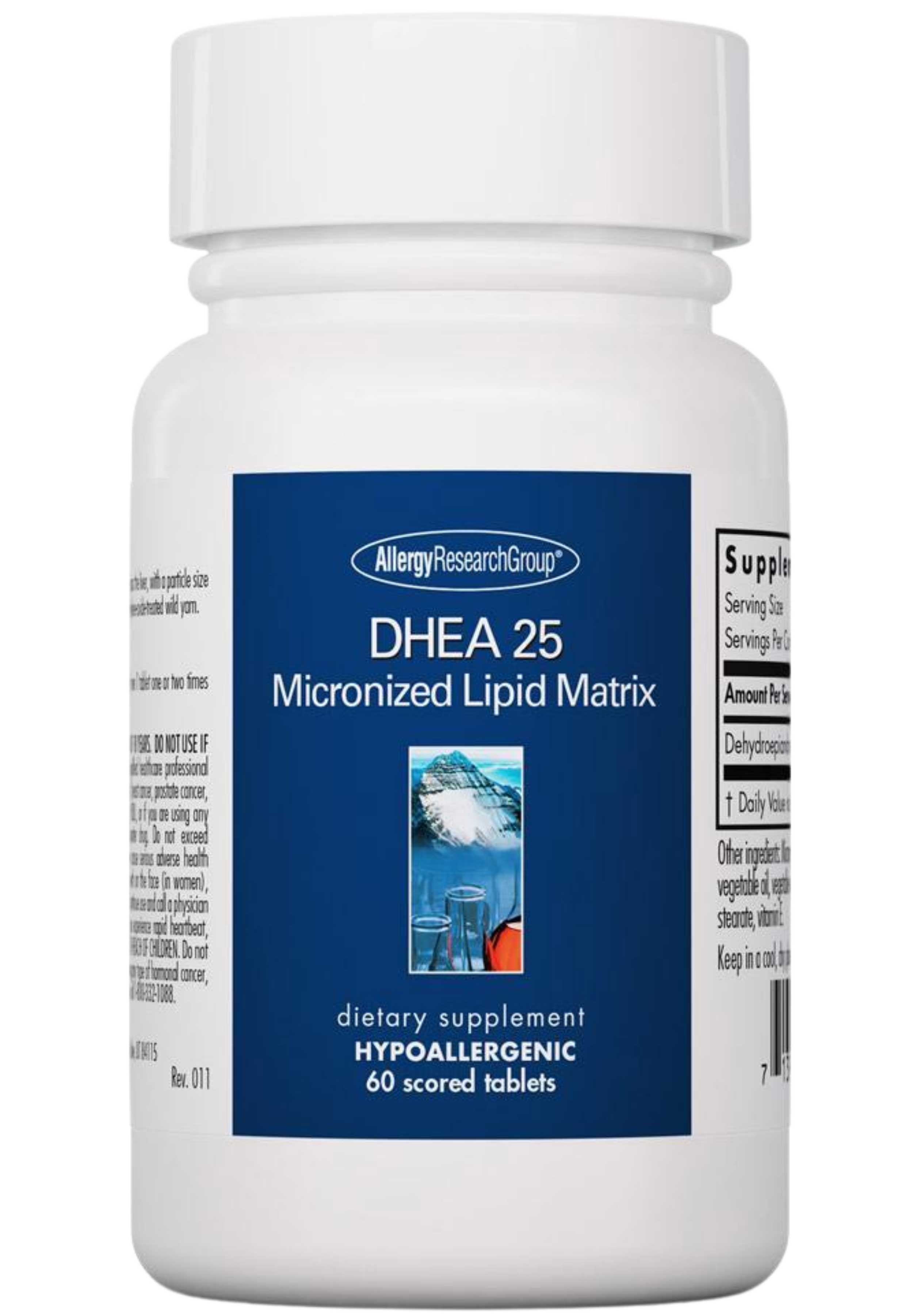 Allergy Research Group DHEA 25 mg
