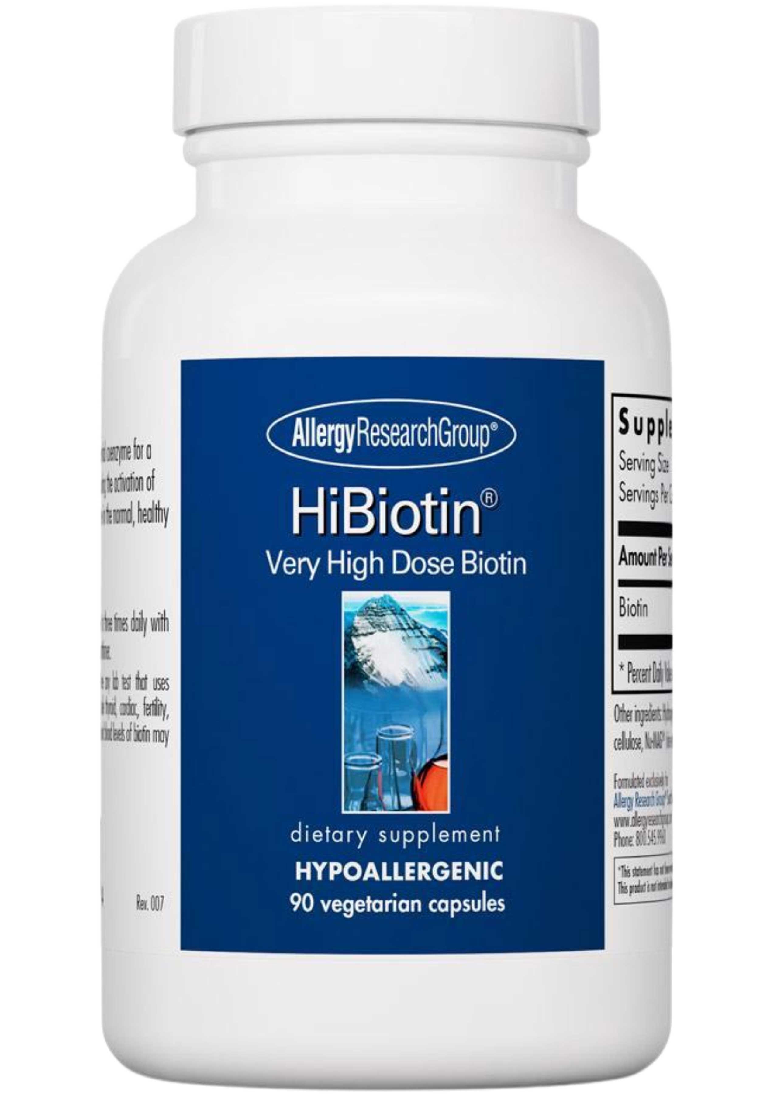 Allergy Research Group HiBiotin