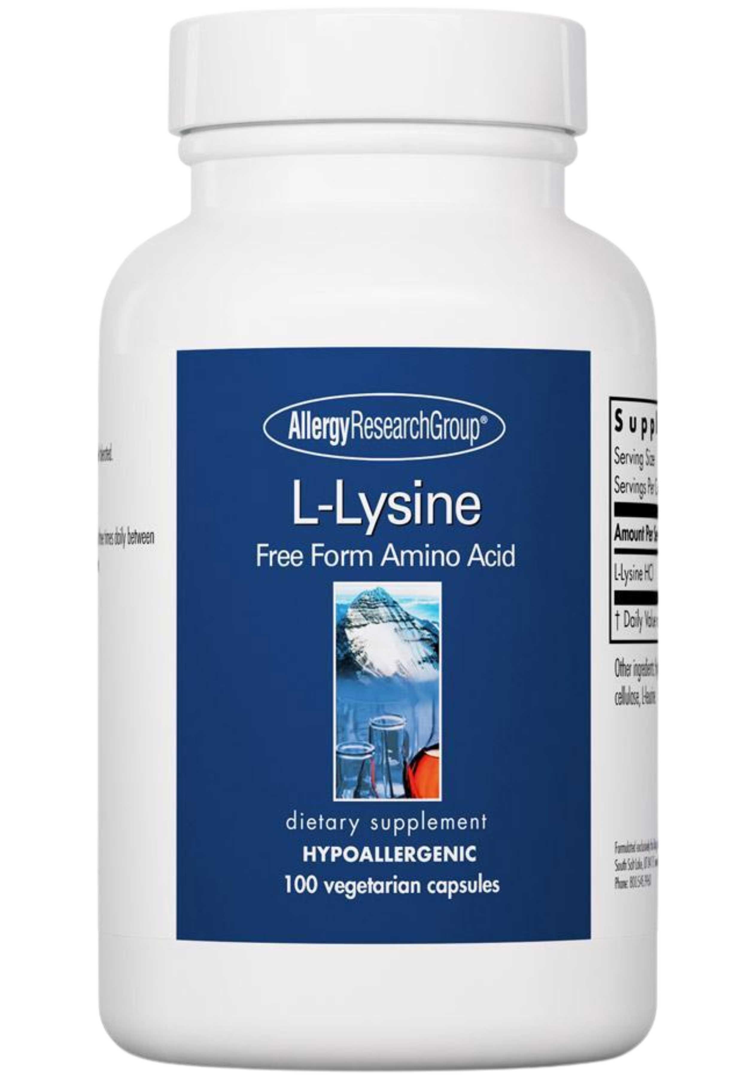 Allergy Research Group L-Lysine