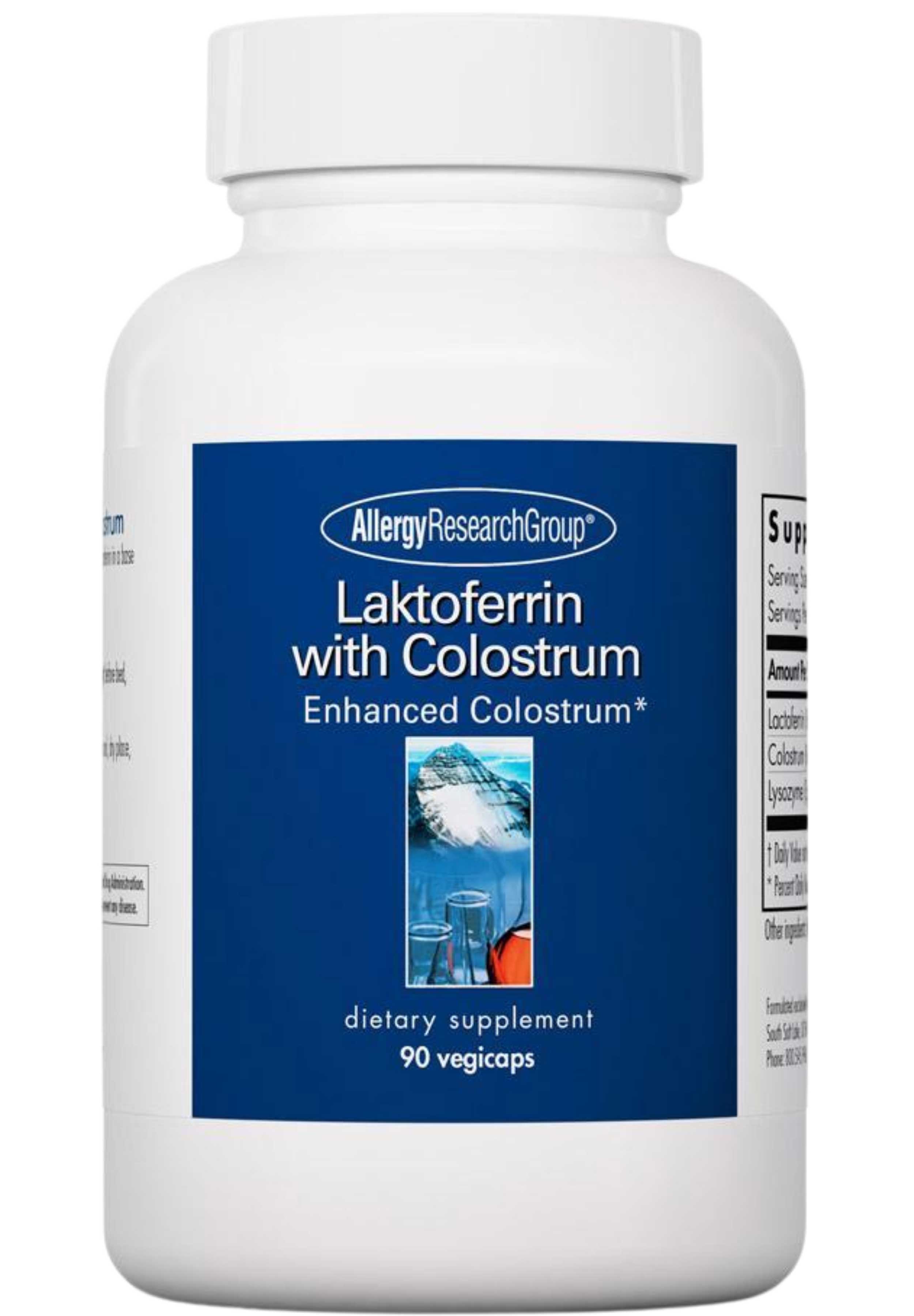 Allergy Research Group Laktoferrin with Colostrum