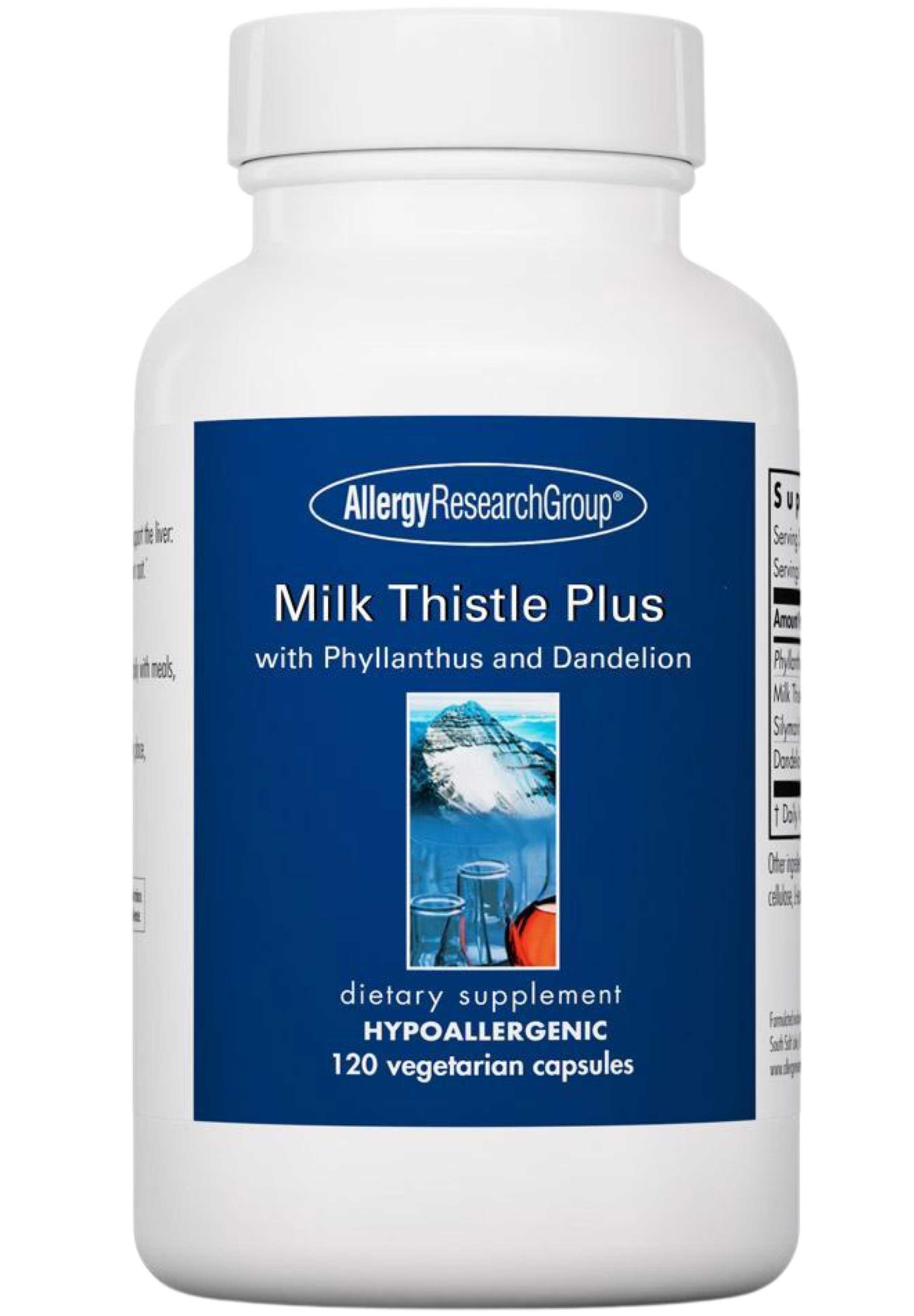 Allergy Research Group Milk Thistle Plus