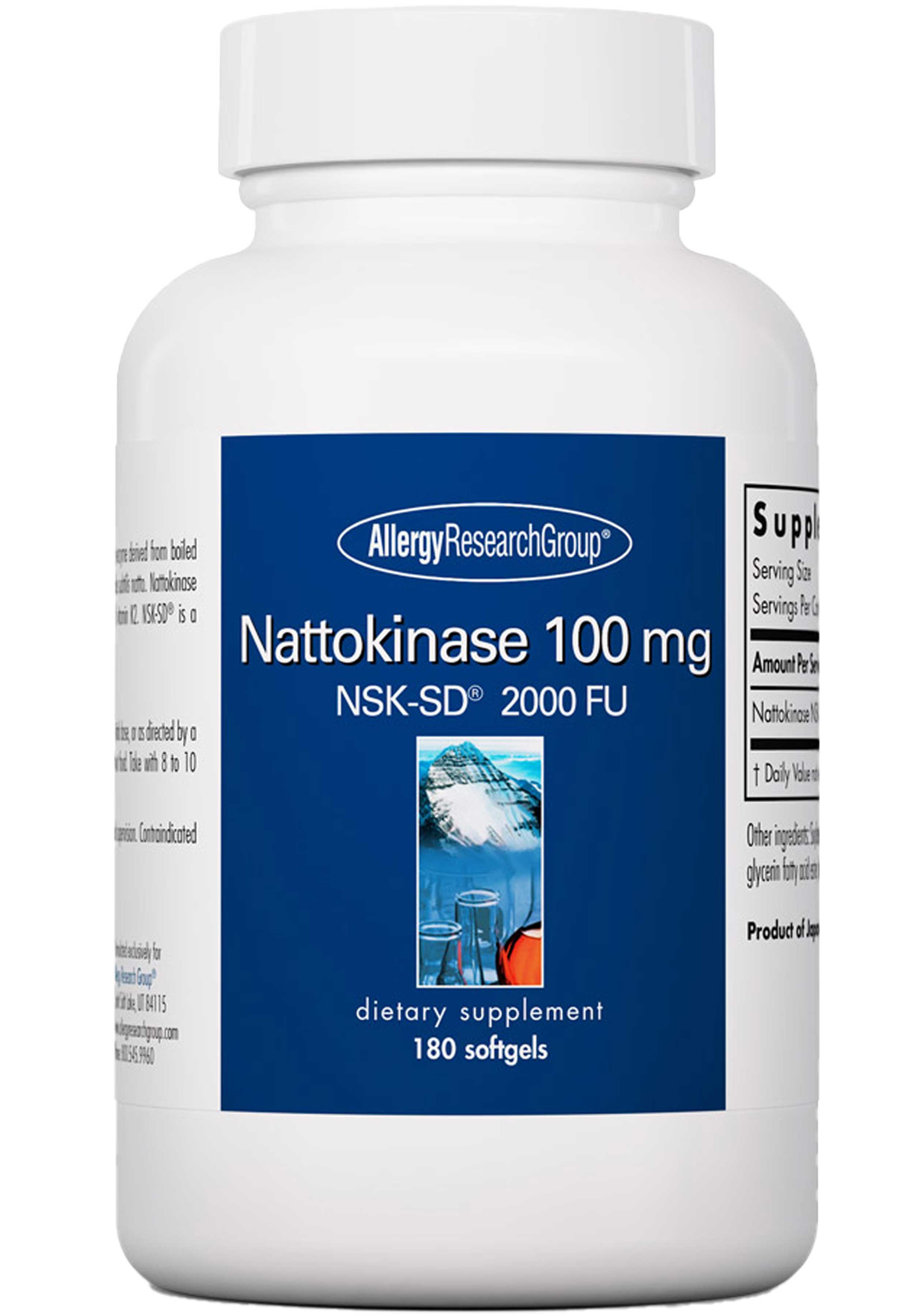 Allergy Research Group Nattokinase 100 mg