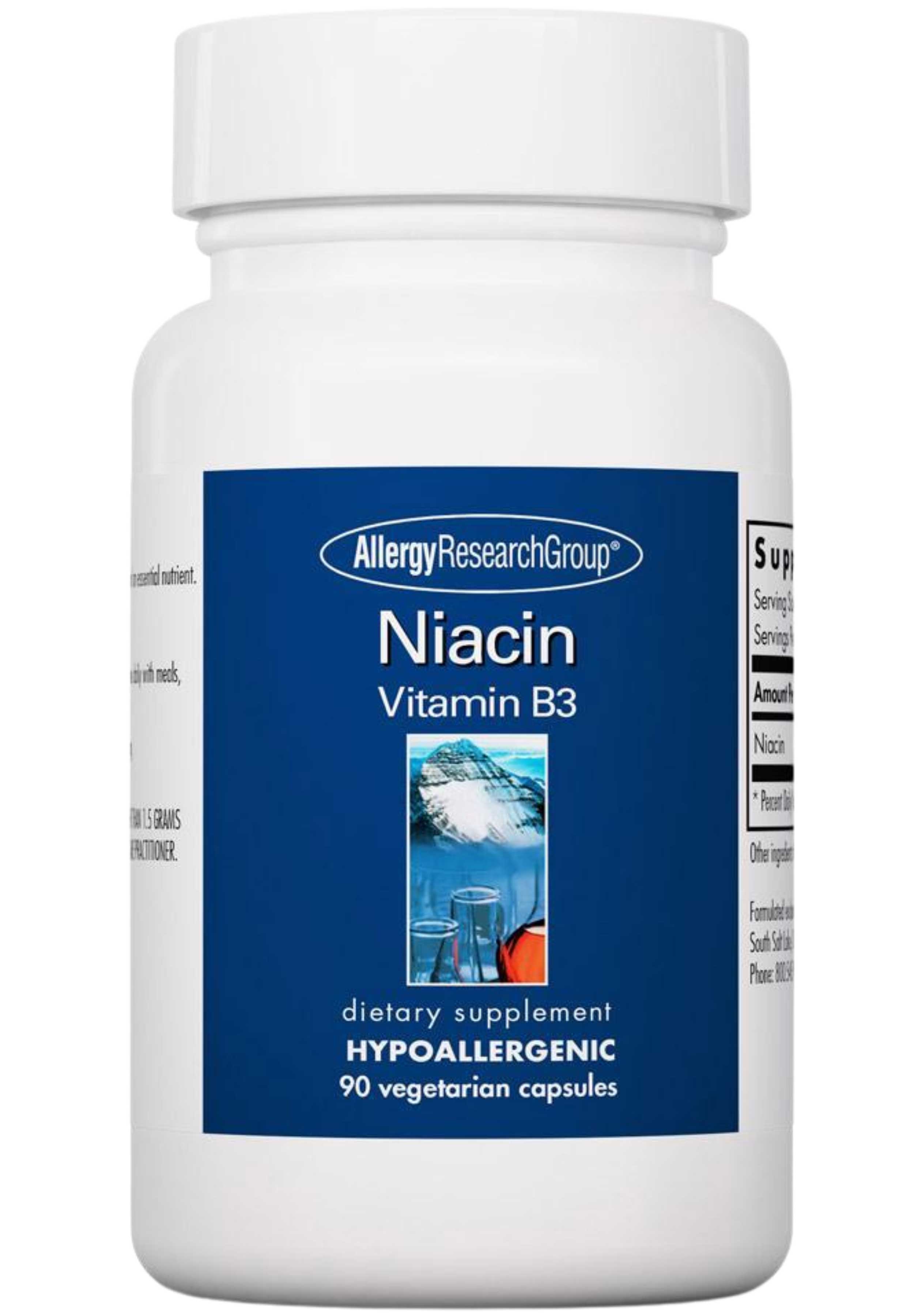 Allergy Research Group Niacin