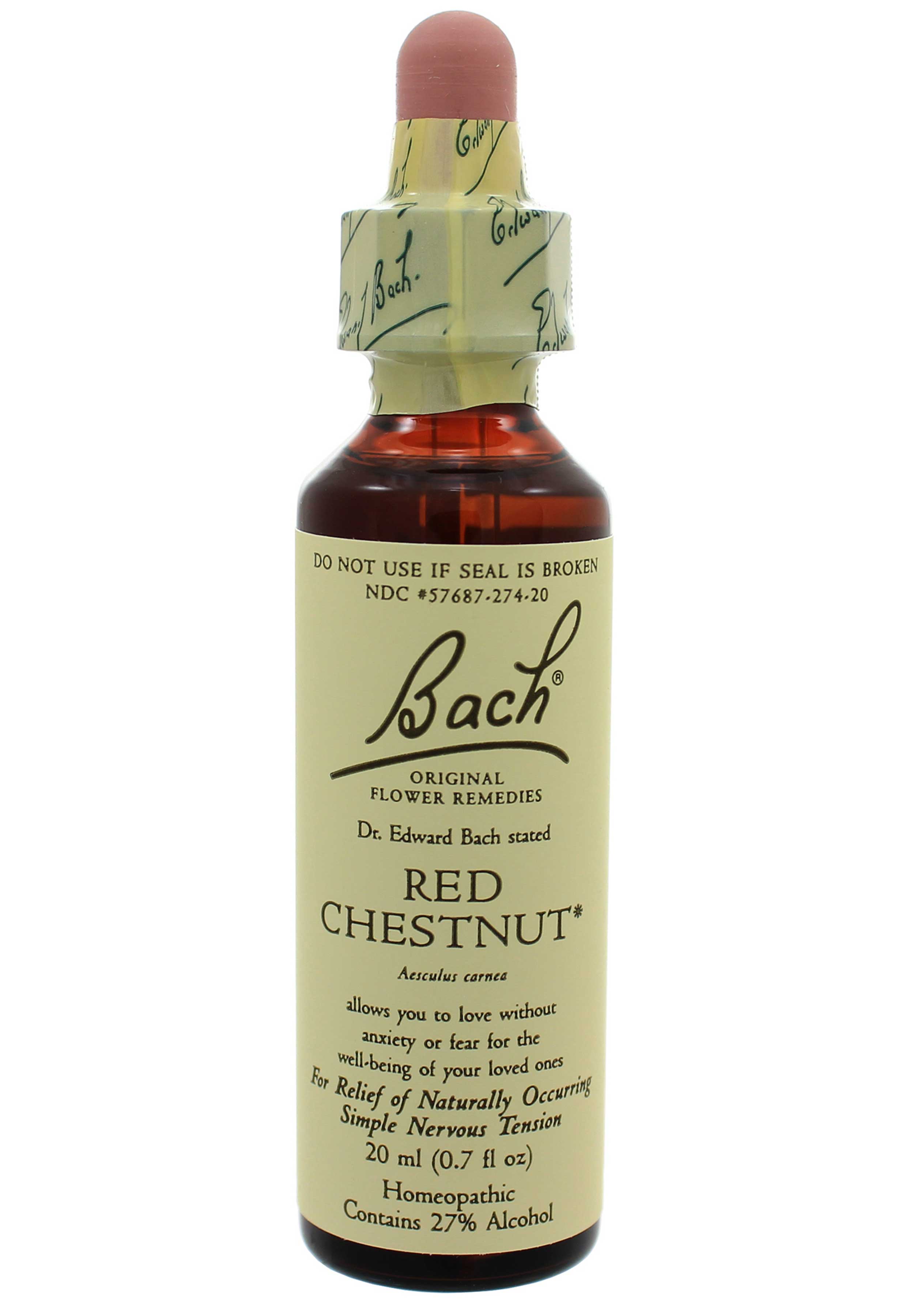 Bach Flower Remedies Red Chestnut