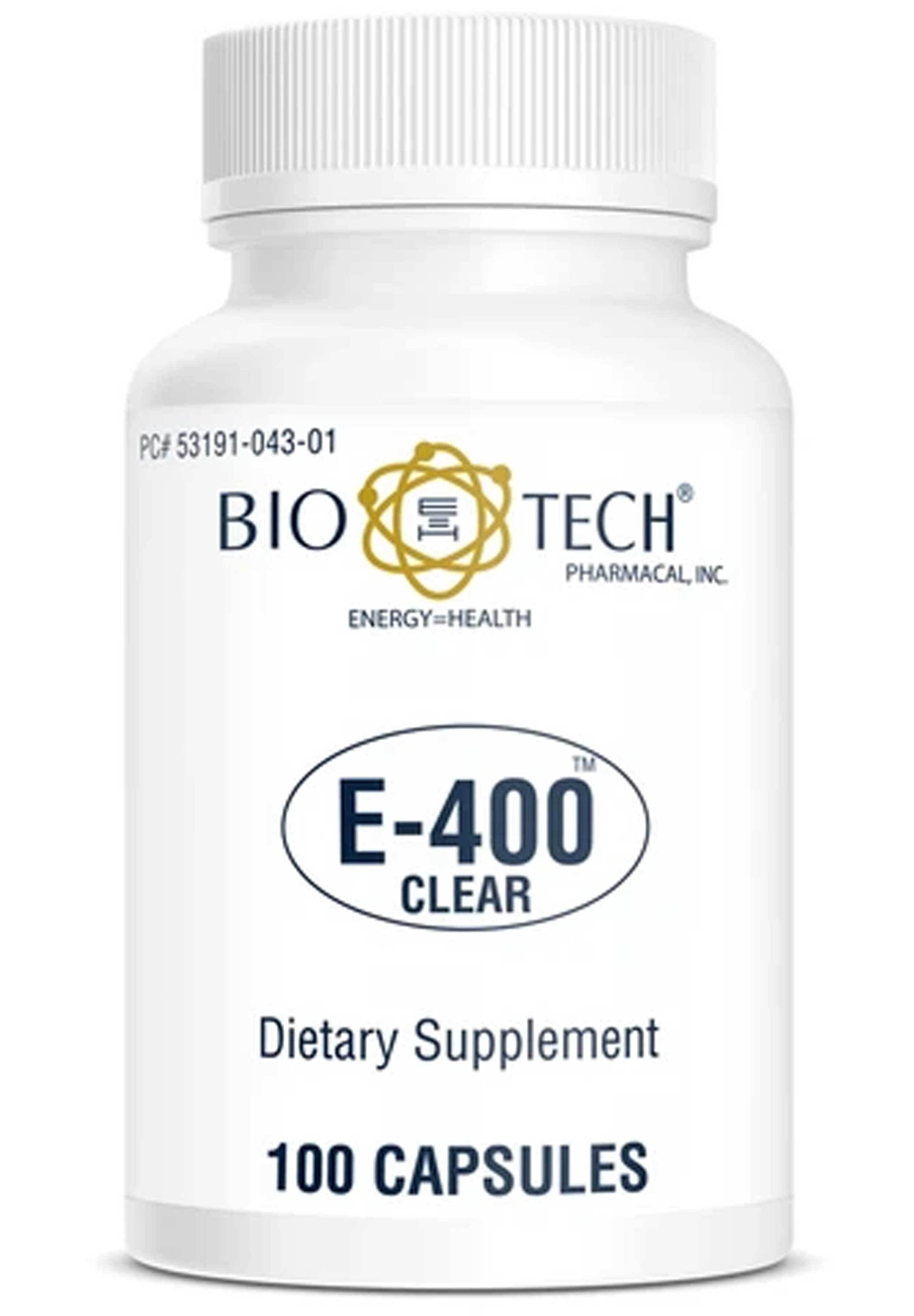 Bio-Tech Pharmacal E-400 Clear