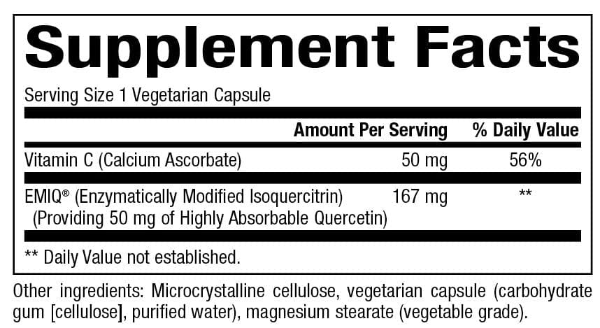 Bioclinic Naturals EMIQ Ingredients