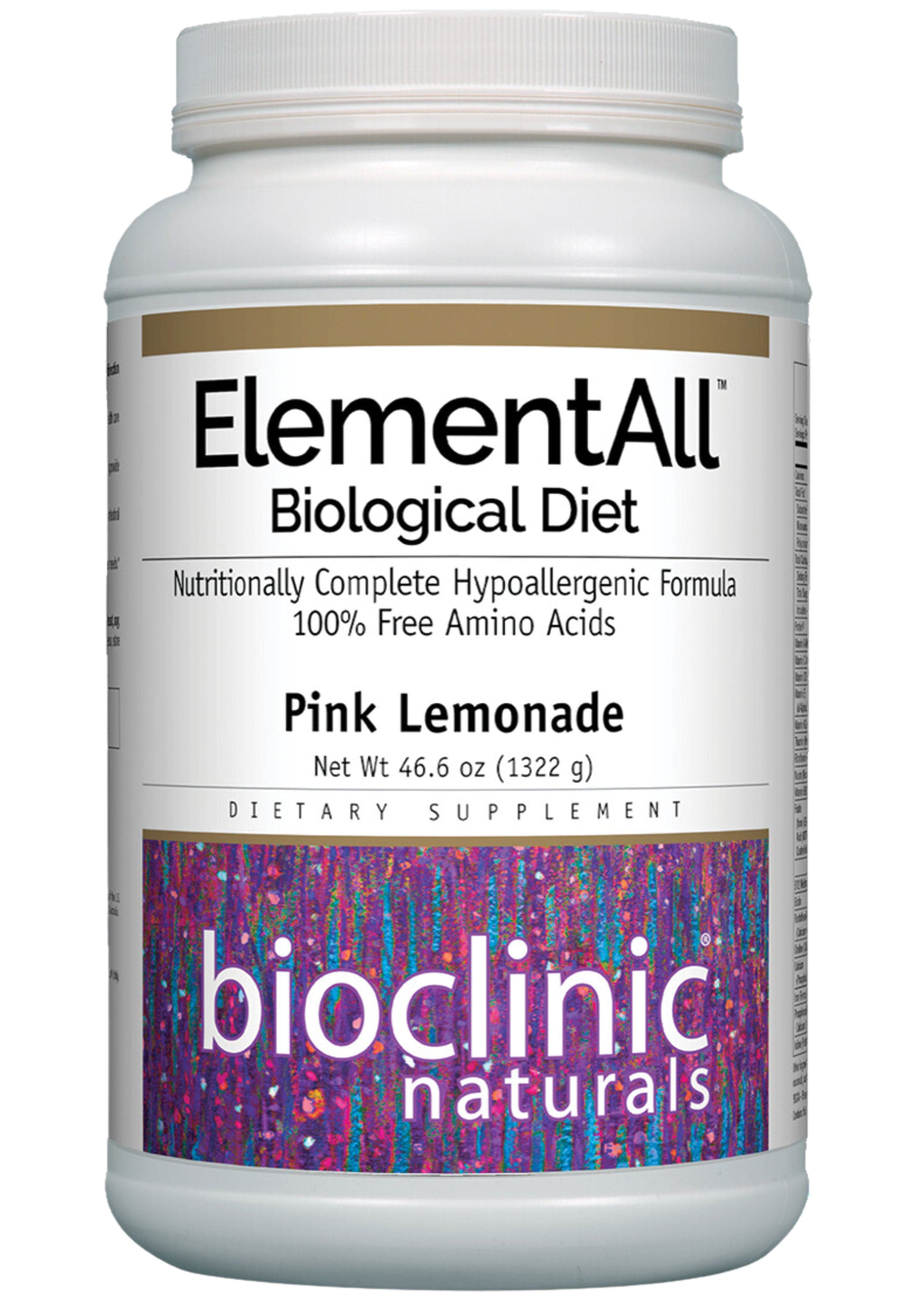 Bioclinic Naturals ElementalAll Biological Diet