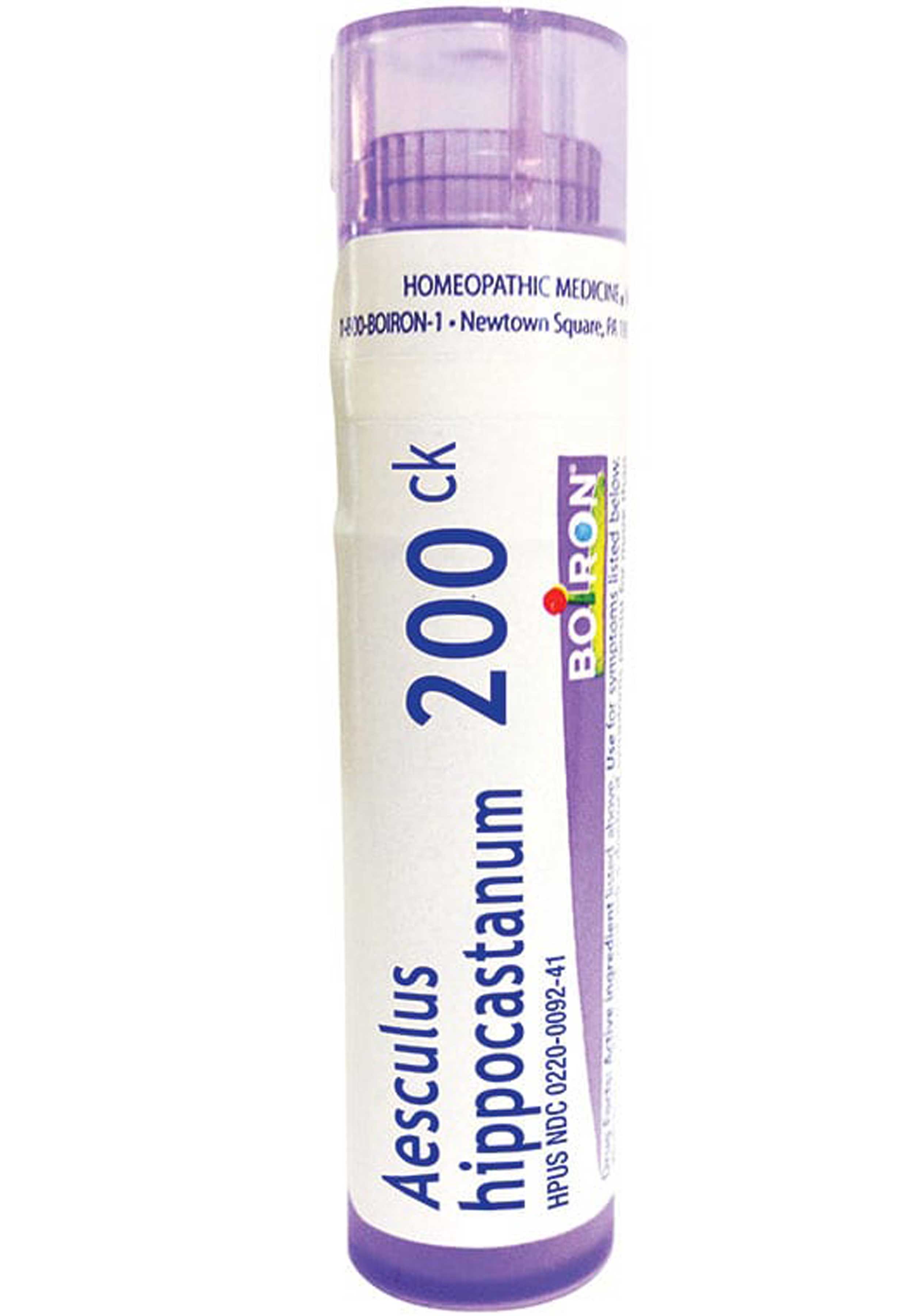 Boiron Homeopathics Aesculus Hippocastanum