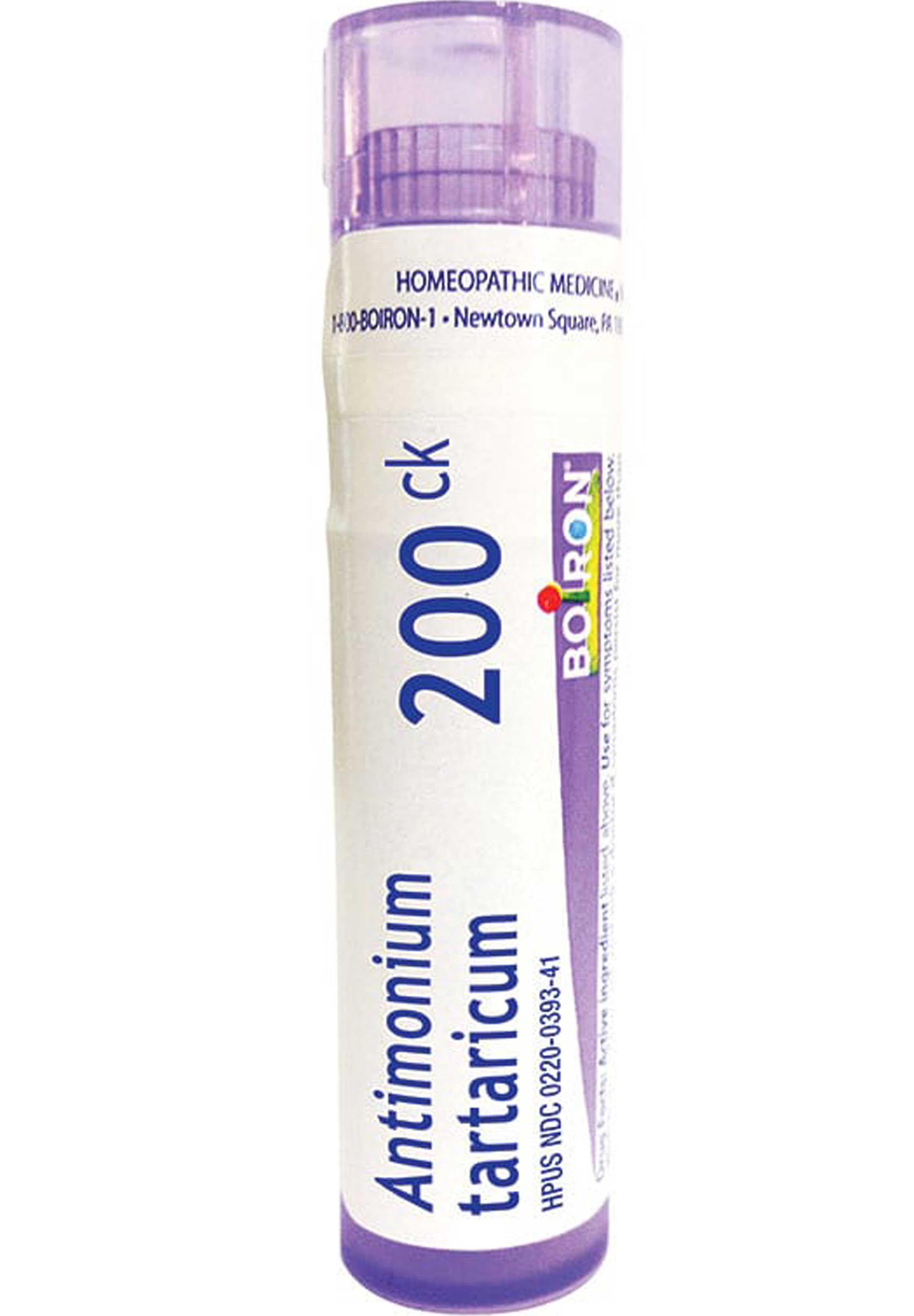 Boiron Homeopathics Antimonium tartaricum