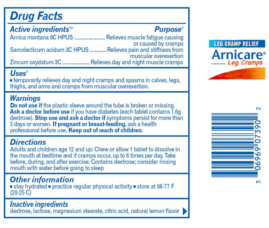 Boiron Homeopathics Arnicare Leg Cramps Ingredients