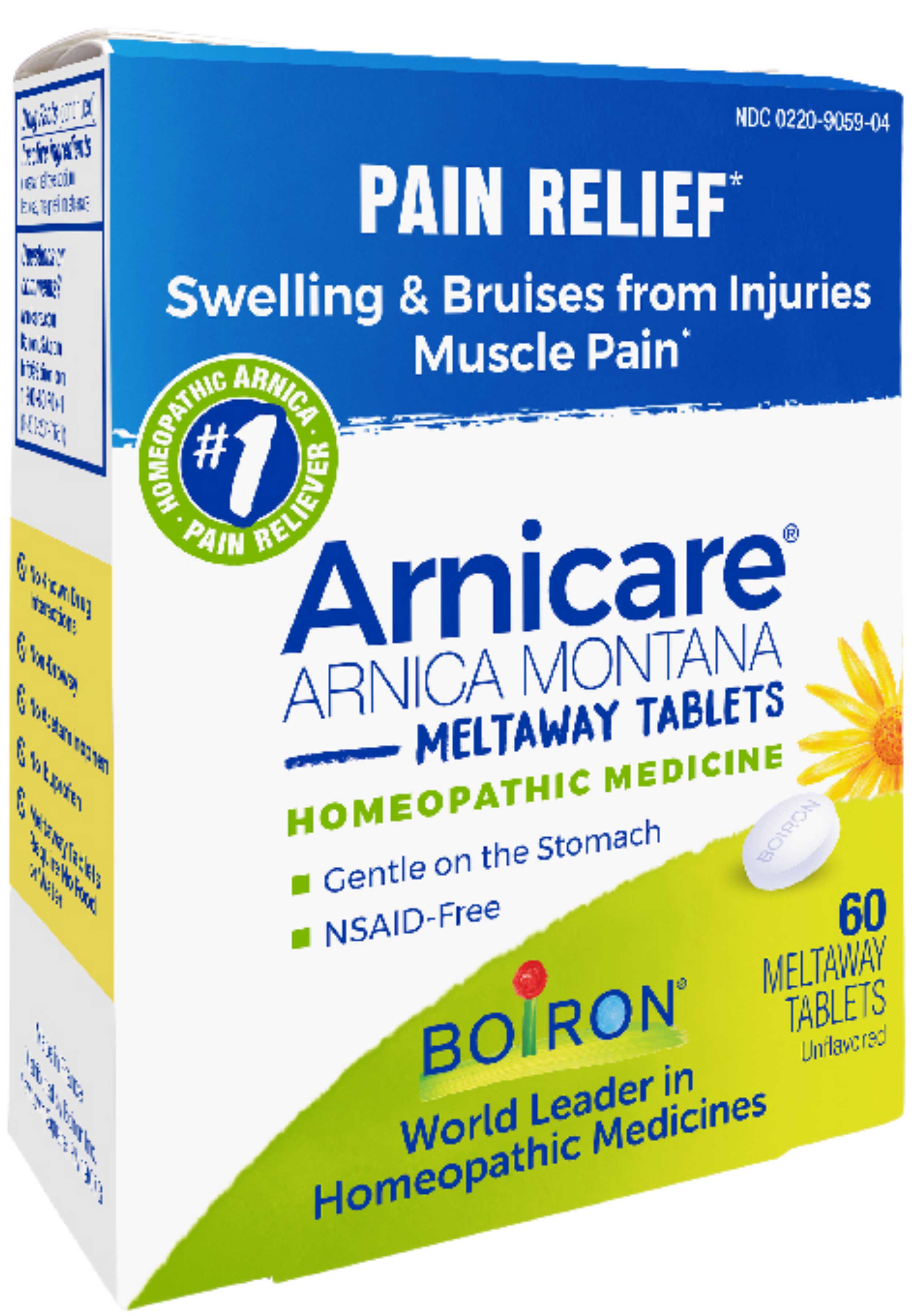 Boiron Homeopathics Arnicare Tablets