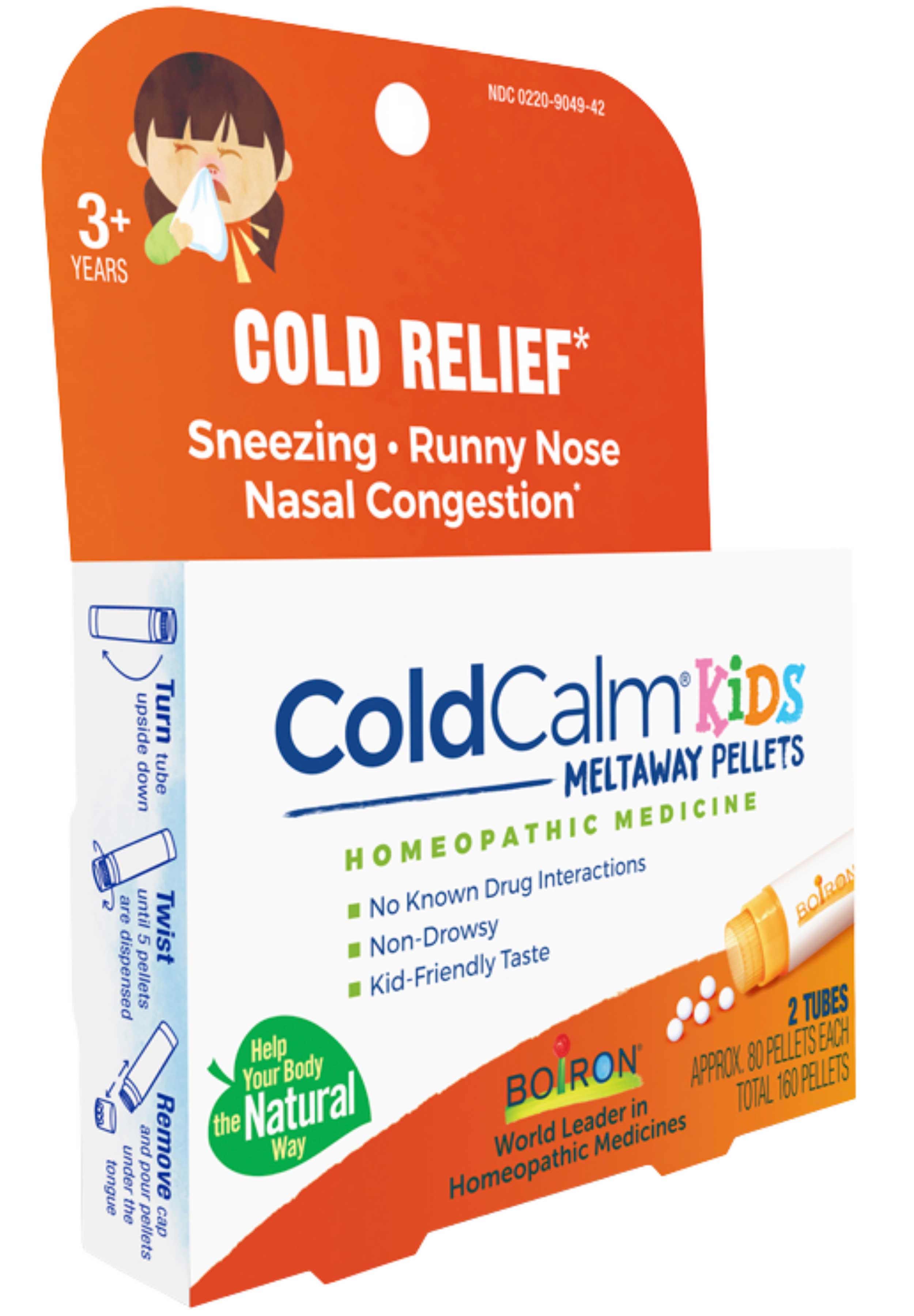 Boiron Homeopathics ColdCalm® Kids Pellets