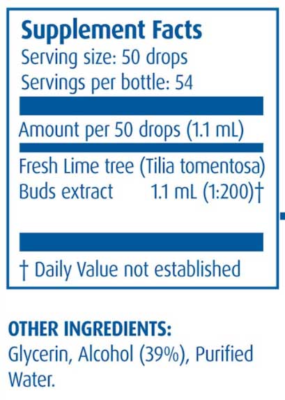 Boiron Homeopathics Gemmo Lime Tree Buds Ingredients