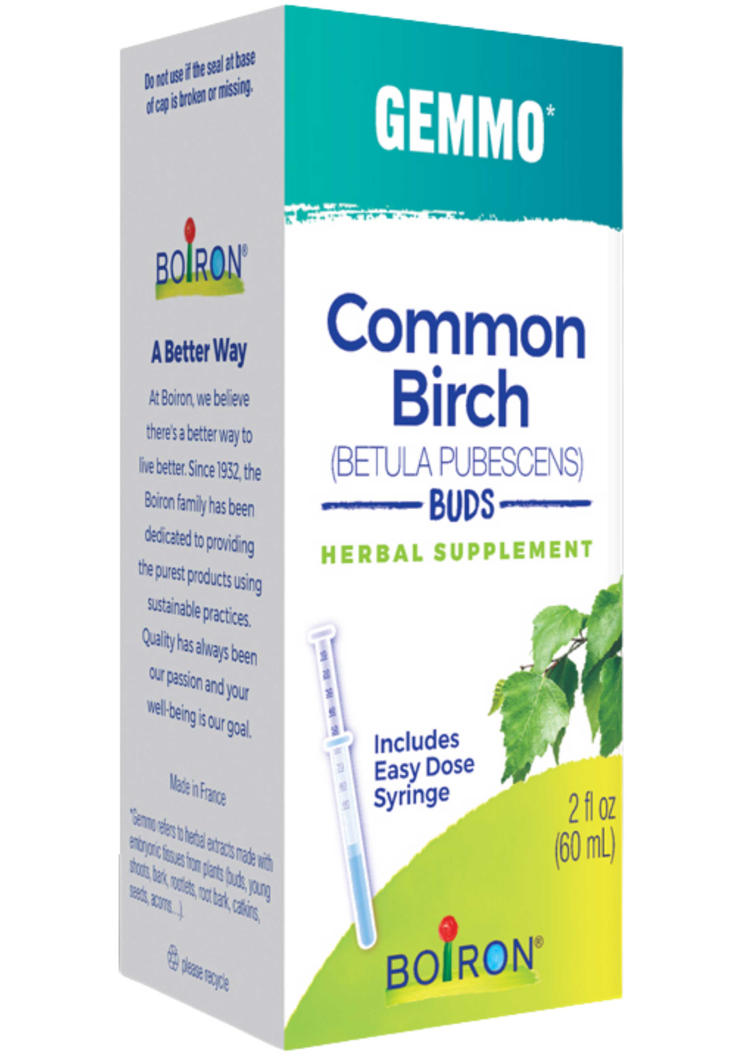 Boiron Homeopathics Gemmo Common Birch Buds