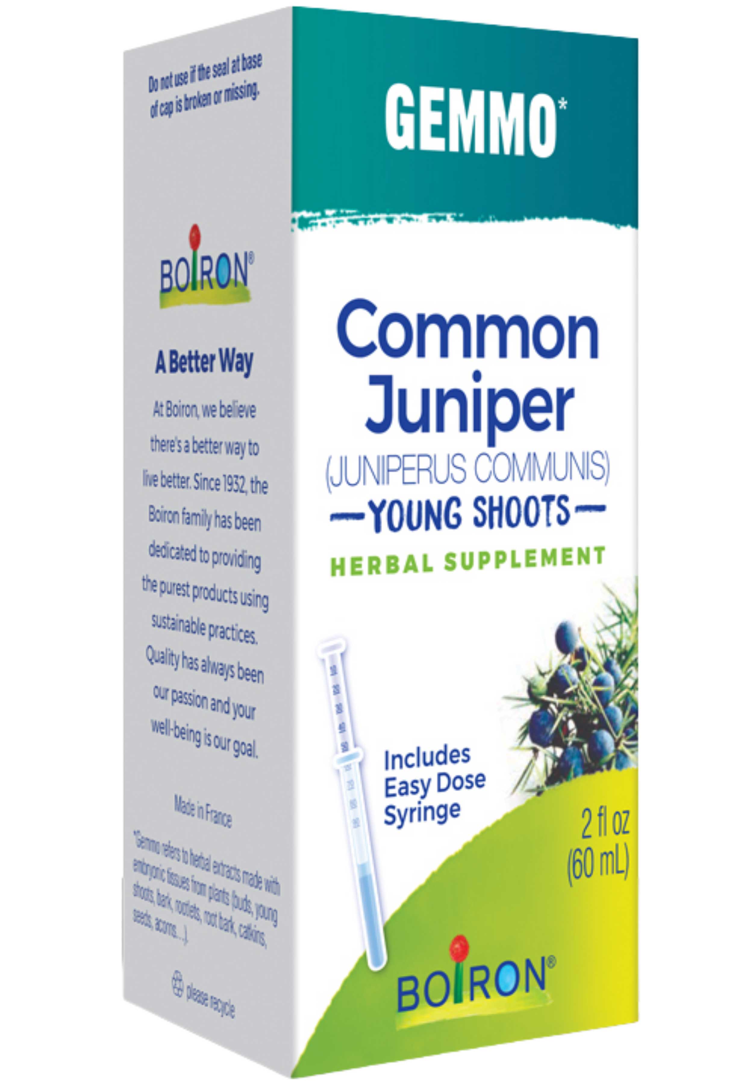 Boiron Homeopathics Gemmo Common Juniper Young