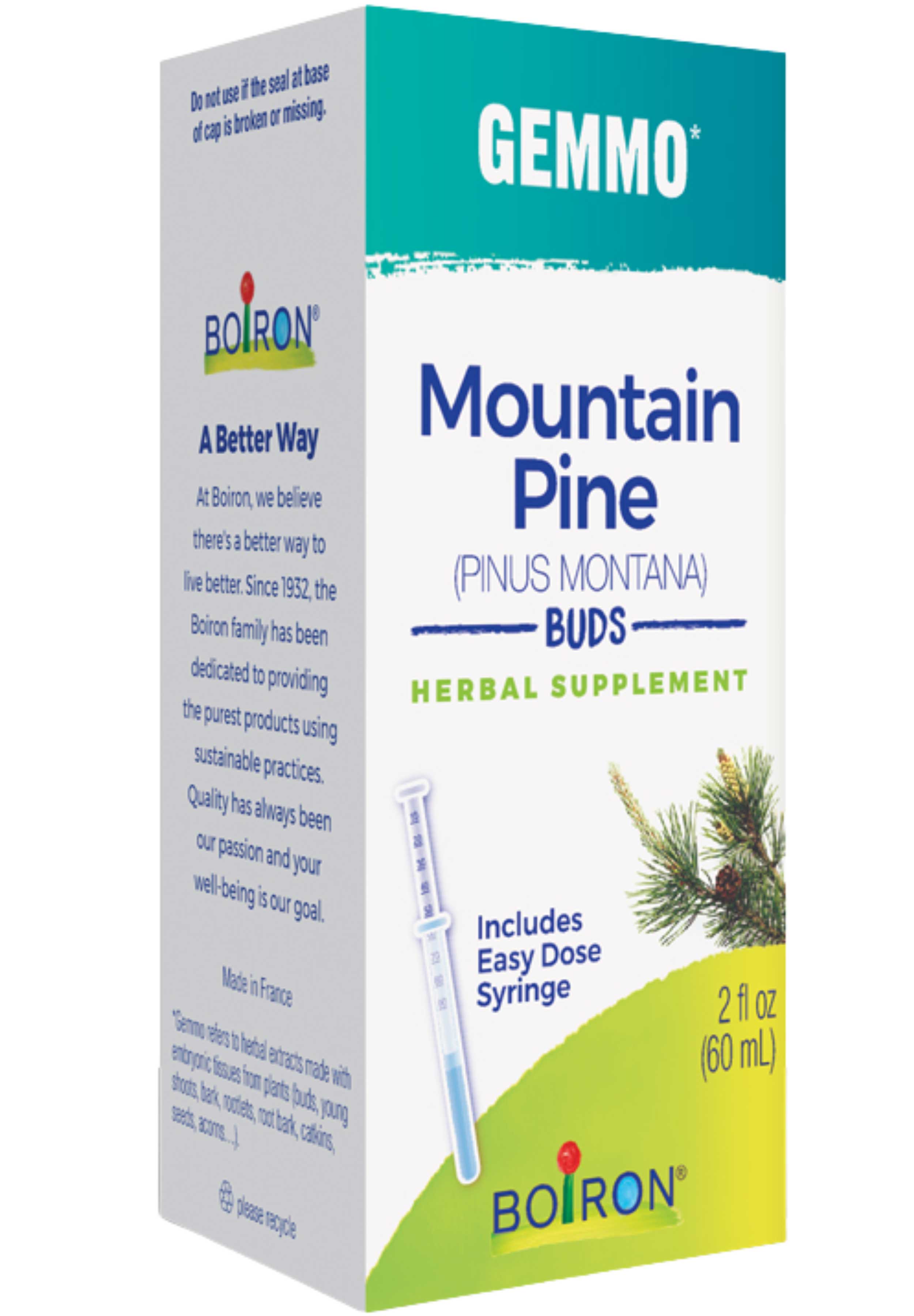 Boiron Homeopathics Gemmo Mountain Pine Buds