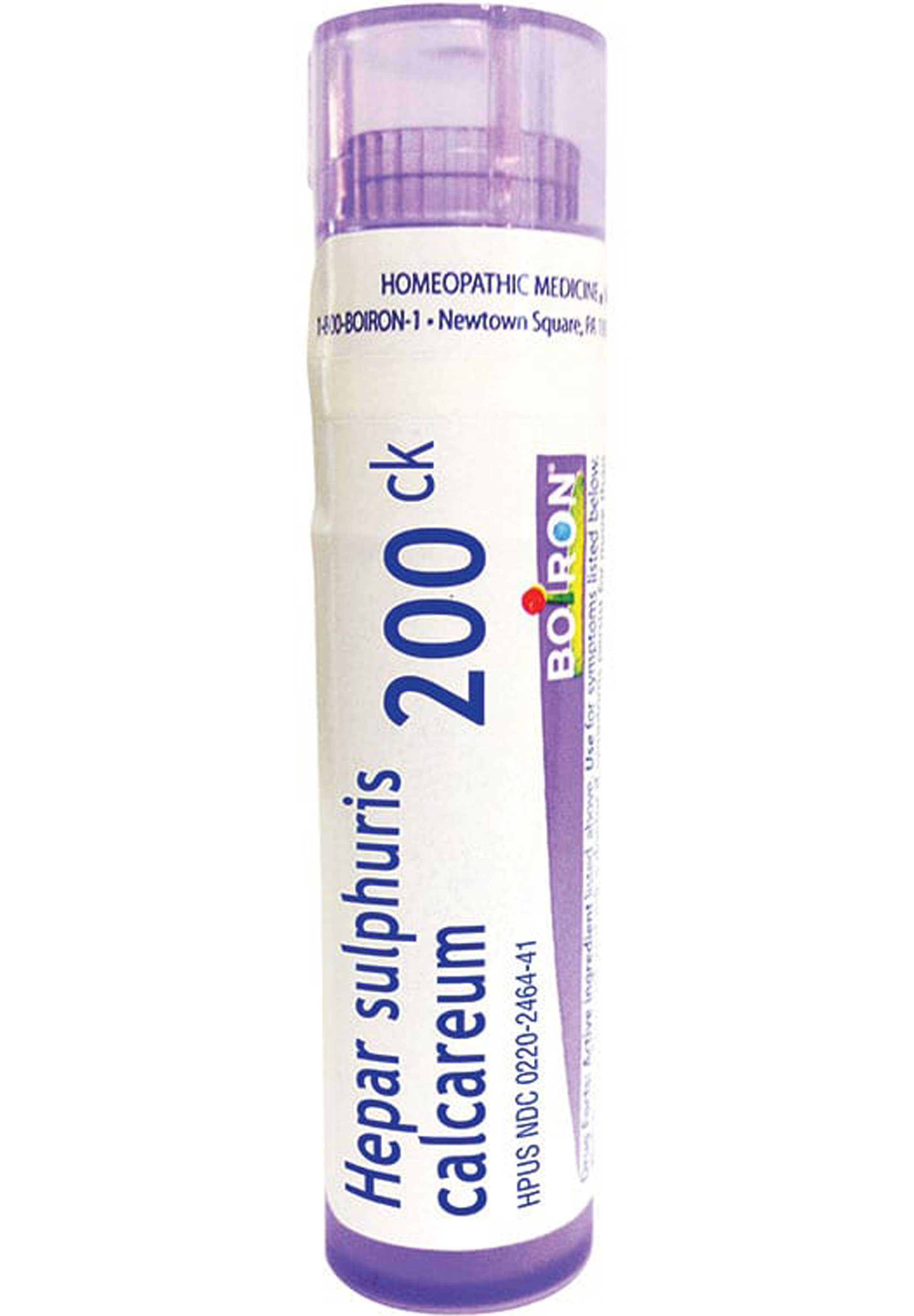 Boiron Homeopathics Hepar Sulphuris Calcareum