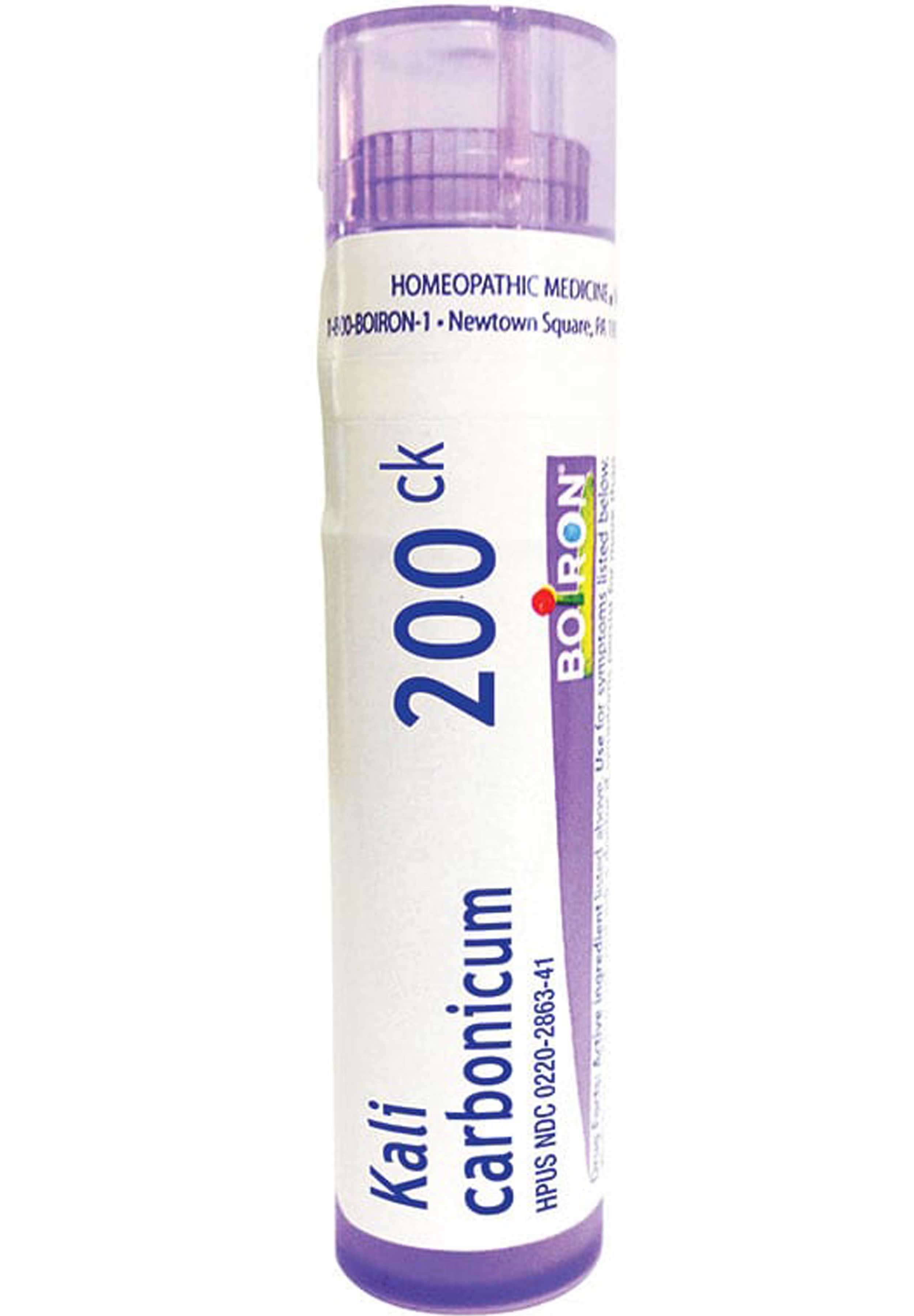 Boiron Homeopathics Kali Carbonicum