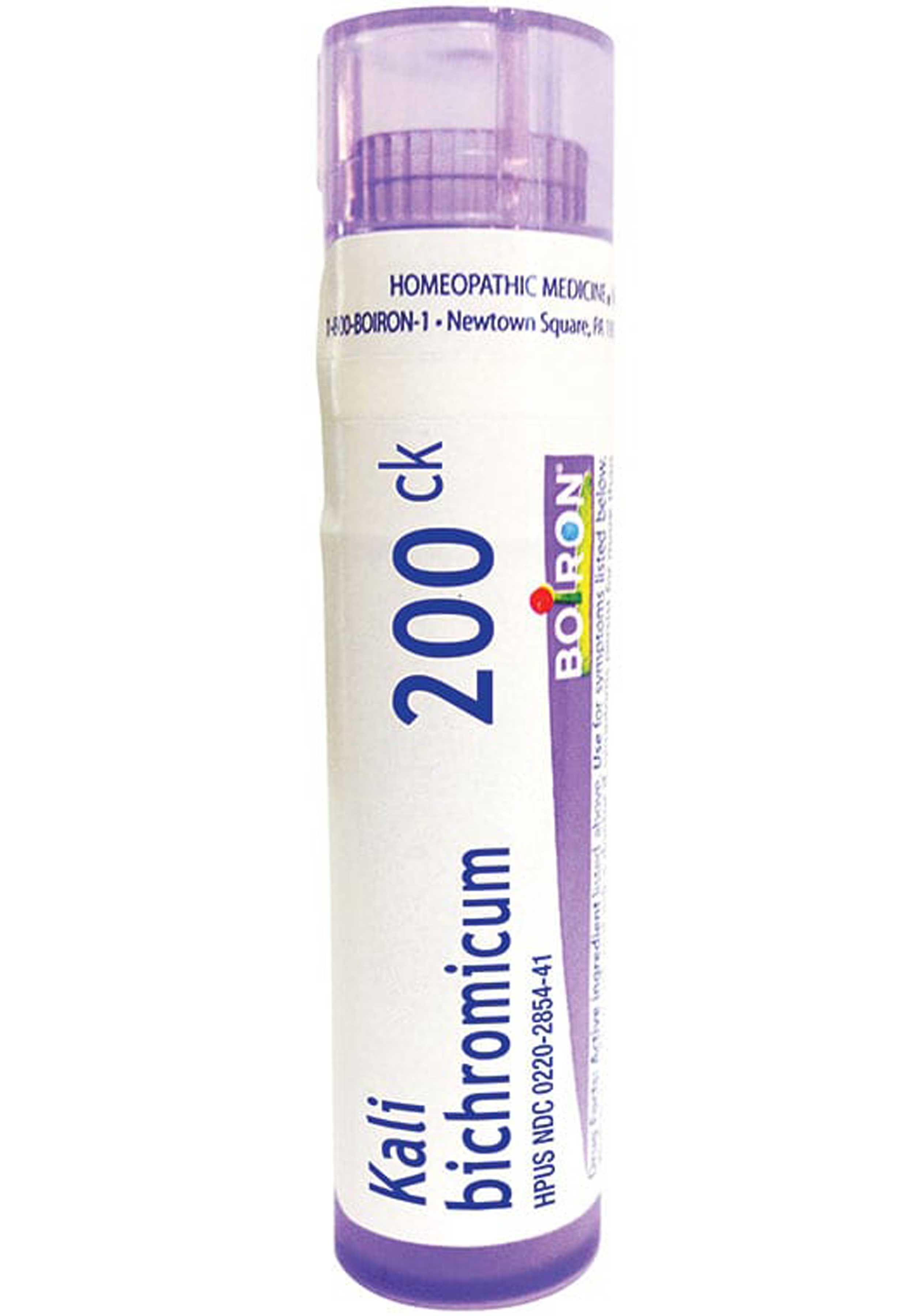 Boiron Homeopathics Kali bichromicum