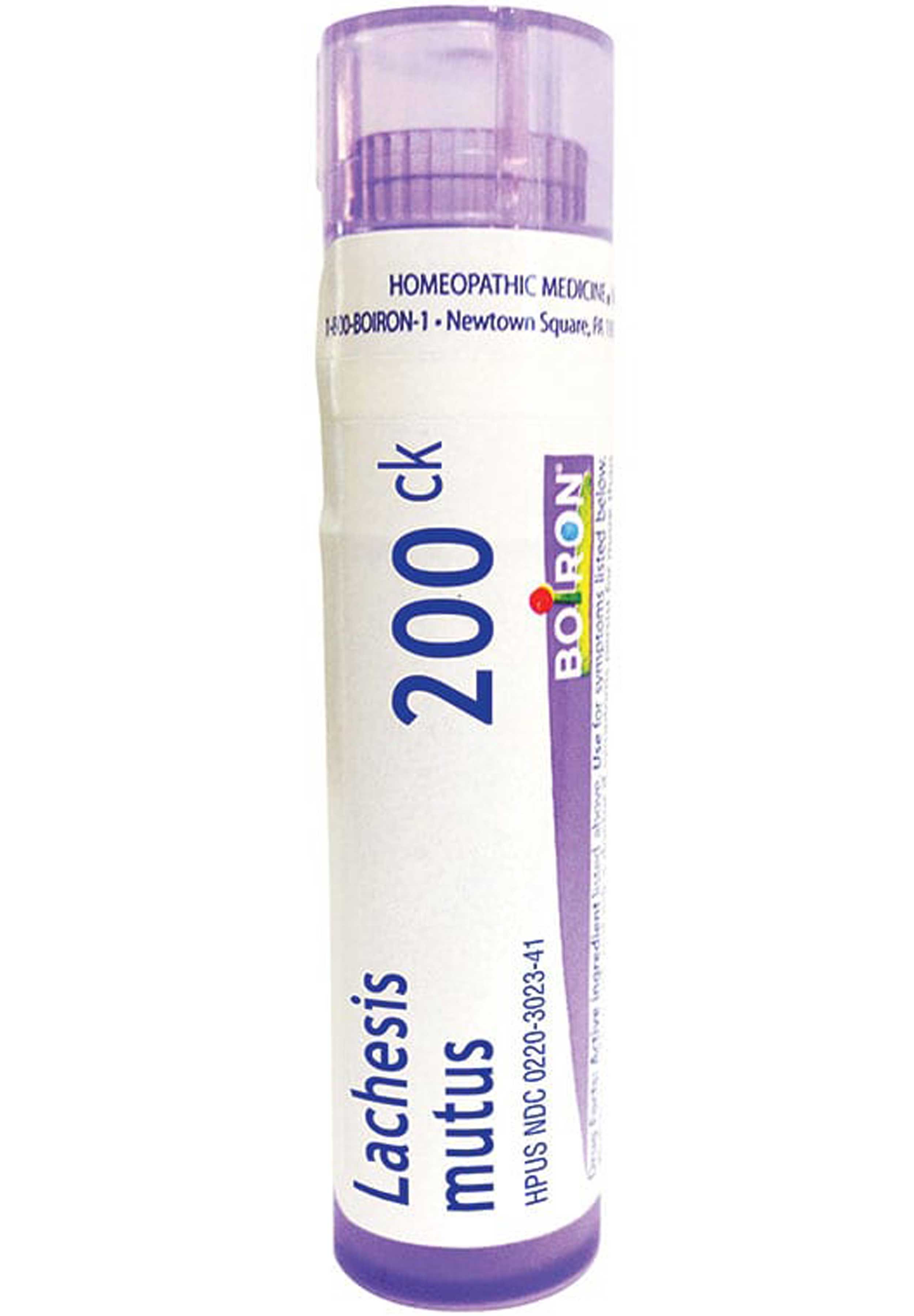 Boiron Homeopathics Lachesis Mutus