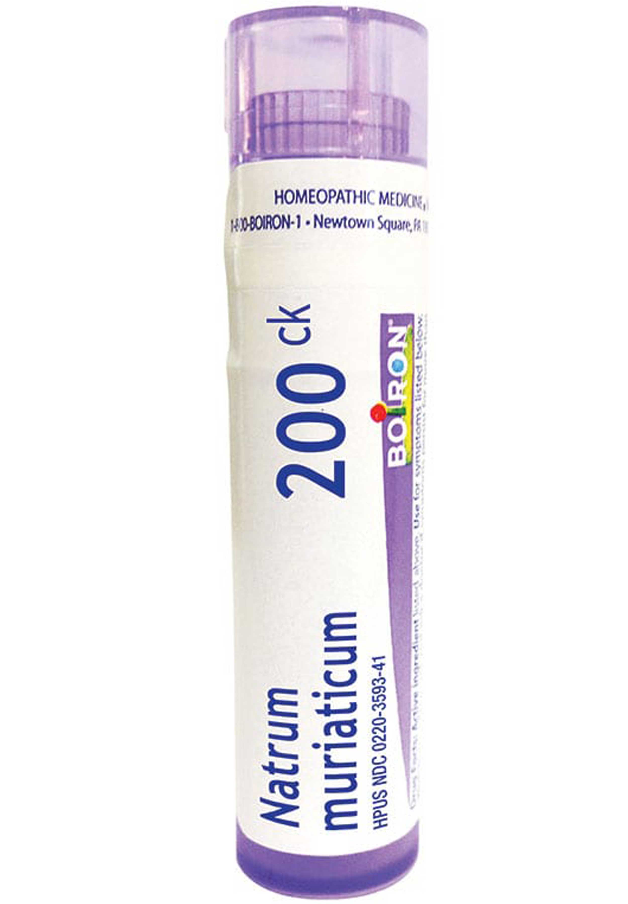 Boiron Homeopathics Natrum Muriaticum