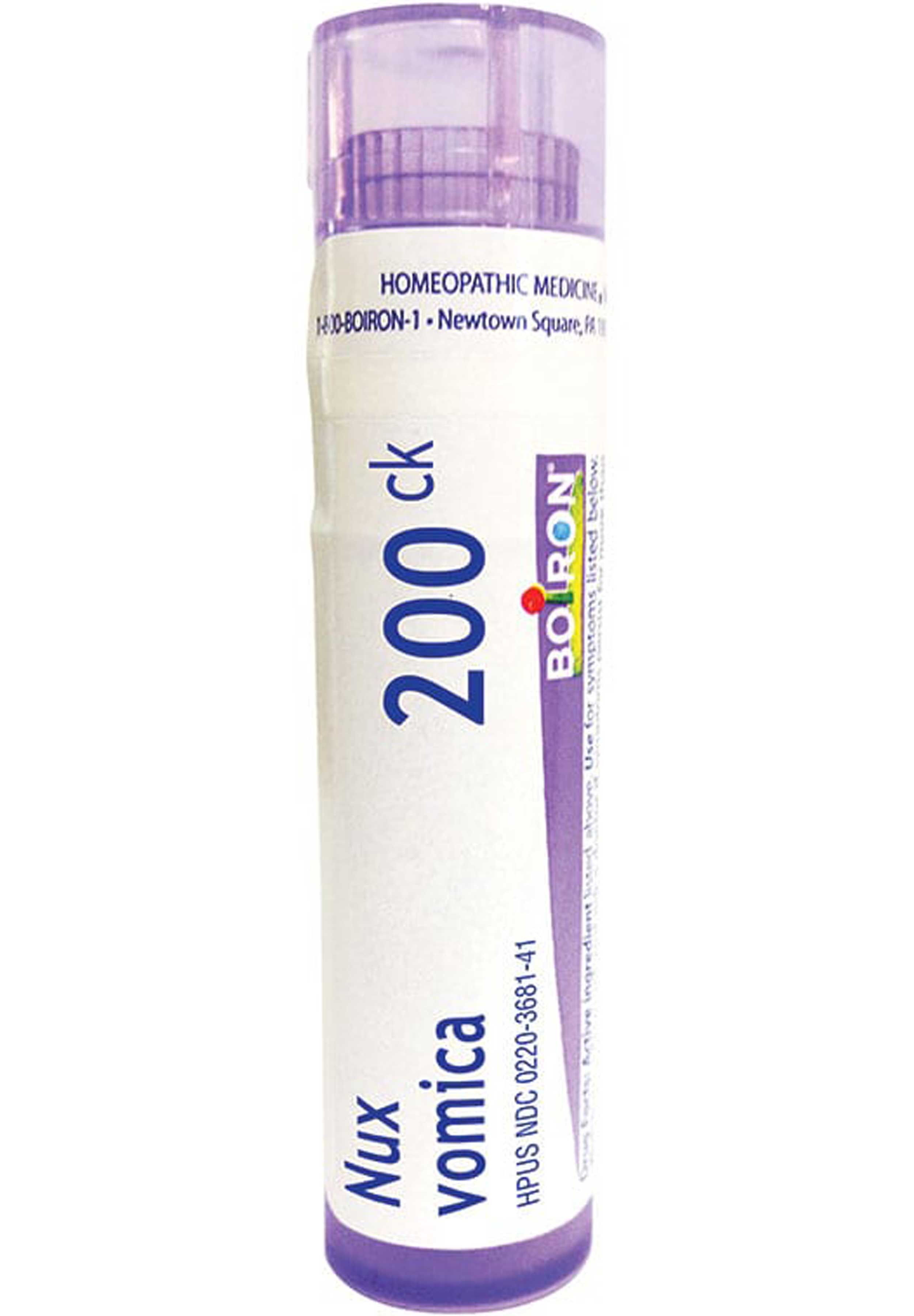 Boiron Homeopathics Nux vomica