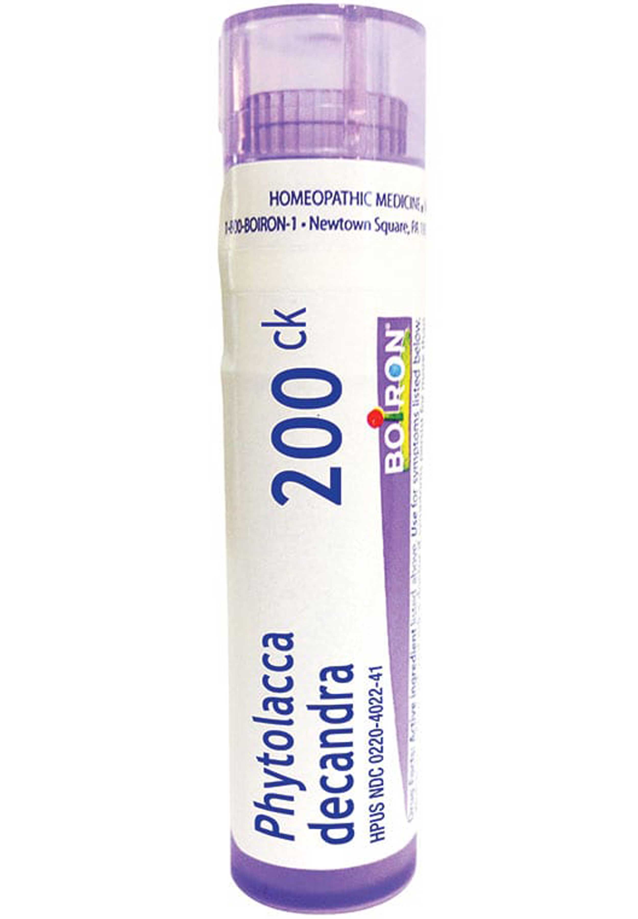 Boiron Homeopathics Phytolacca decandra