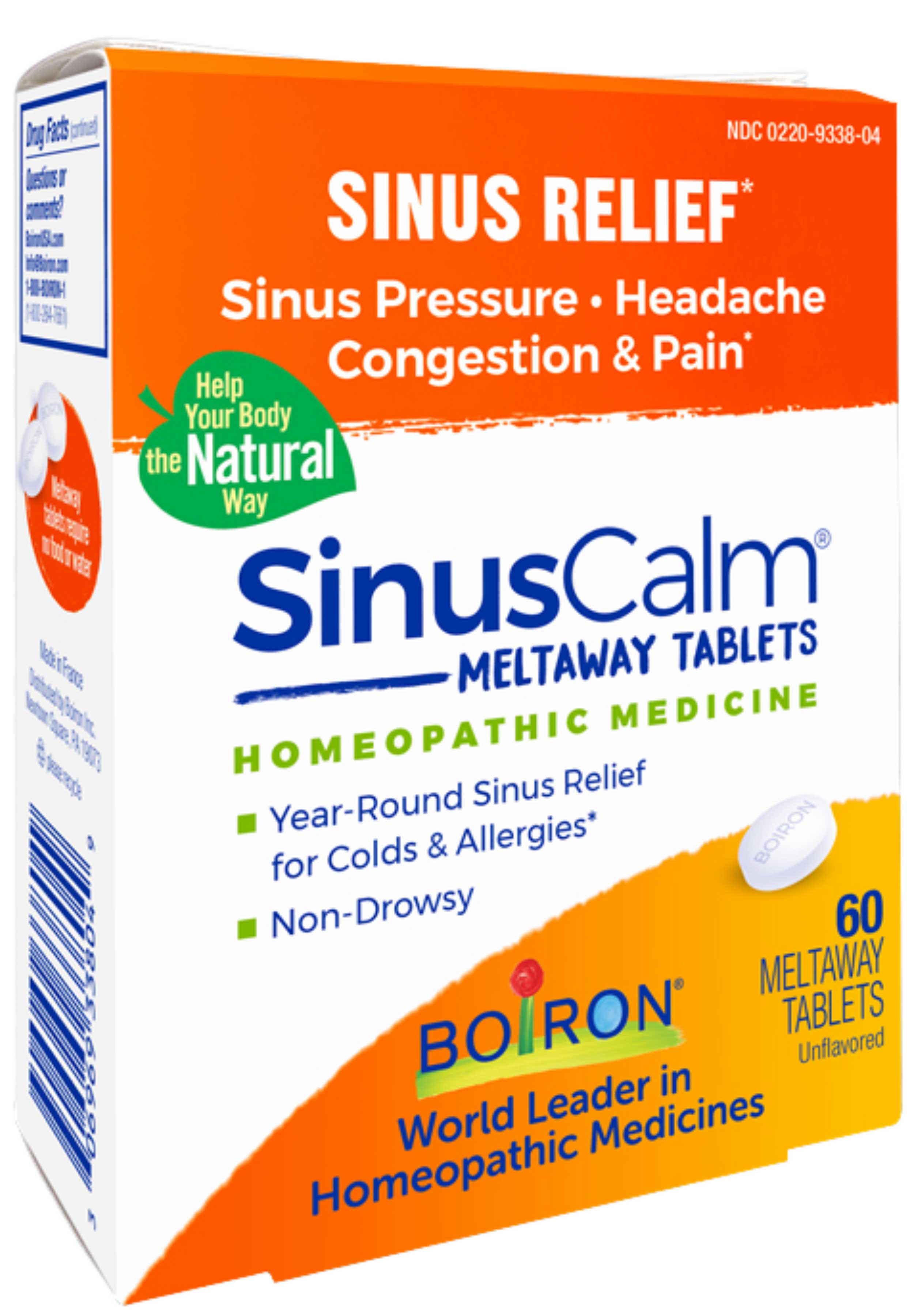 Boiron Homeopathics SinusCalm