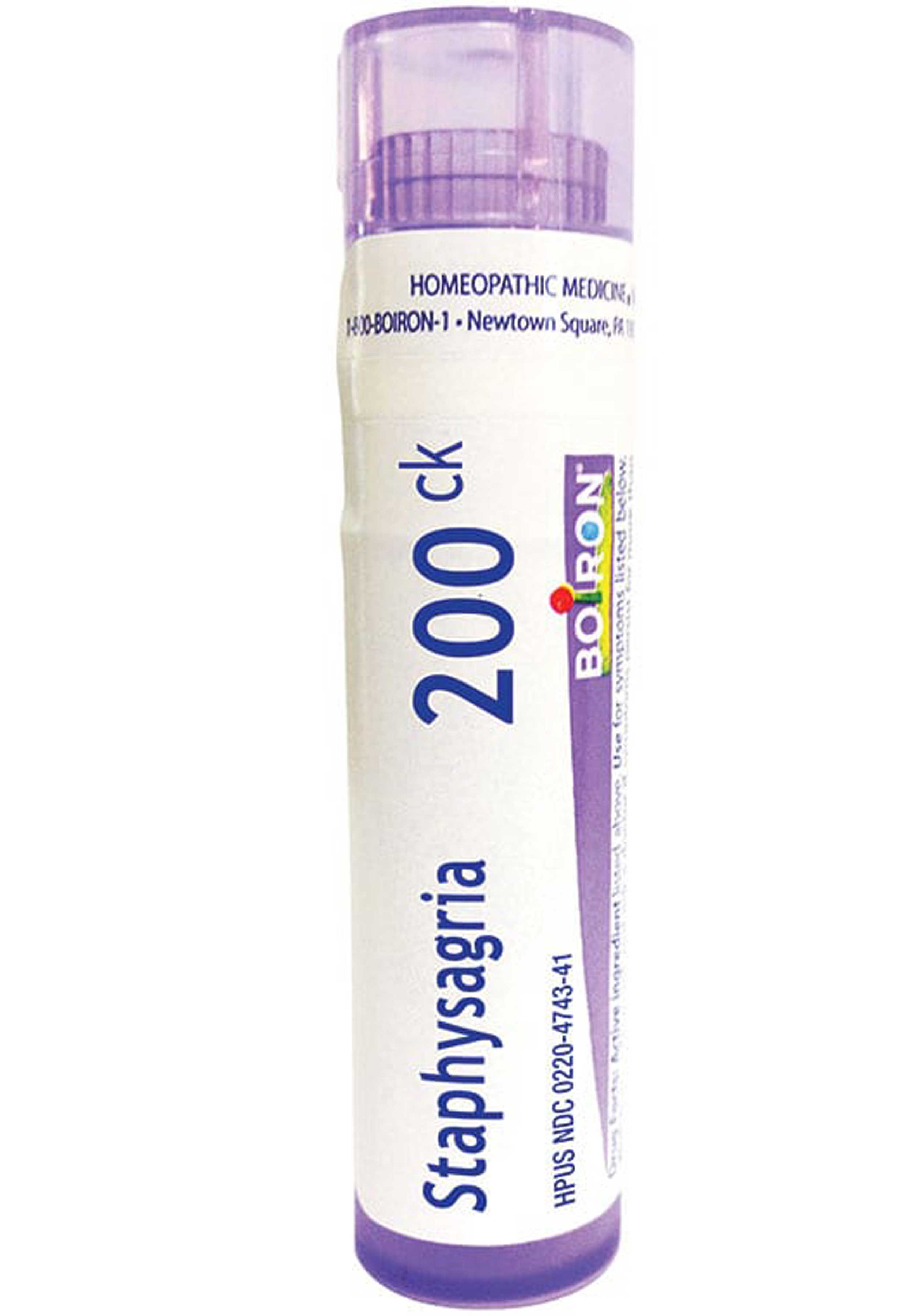 Boiron Homeopathics Staphysagria