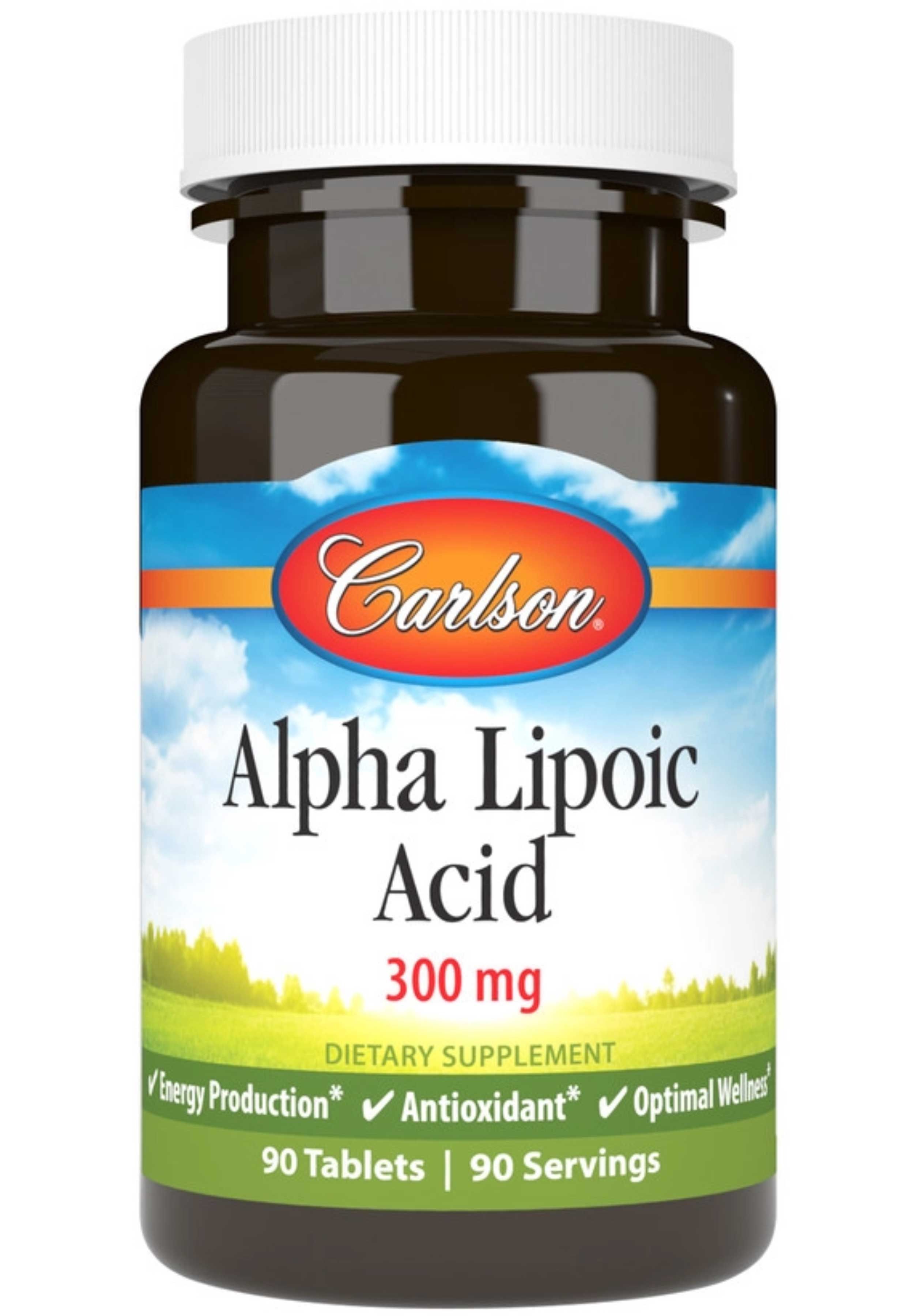Carlson Labs Alpha Lipoic Acid 300 mg