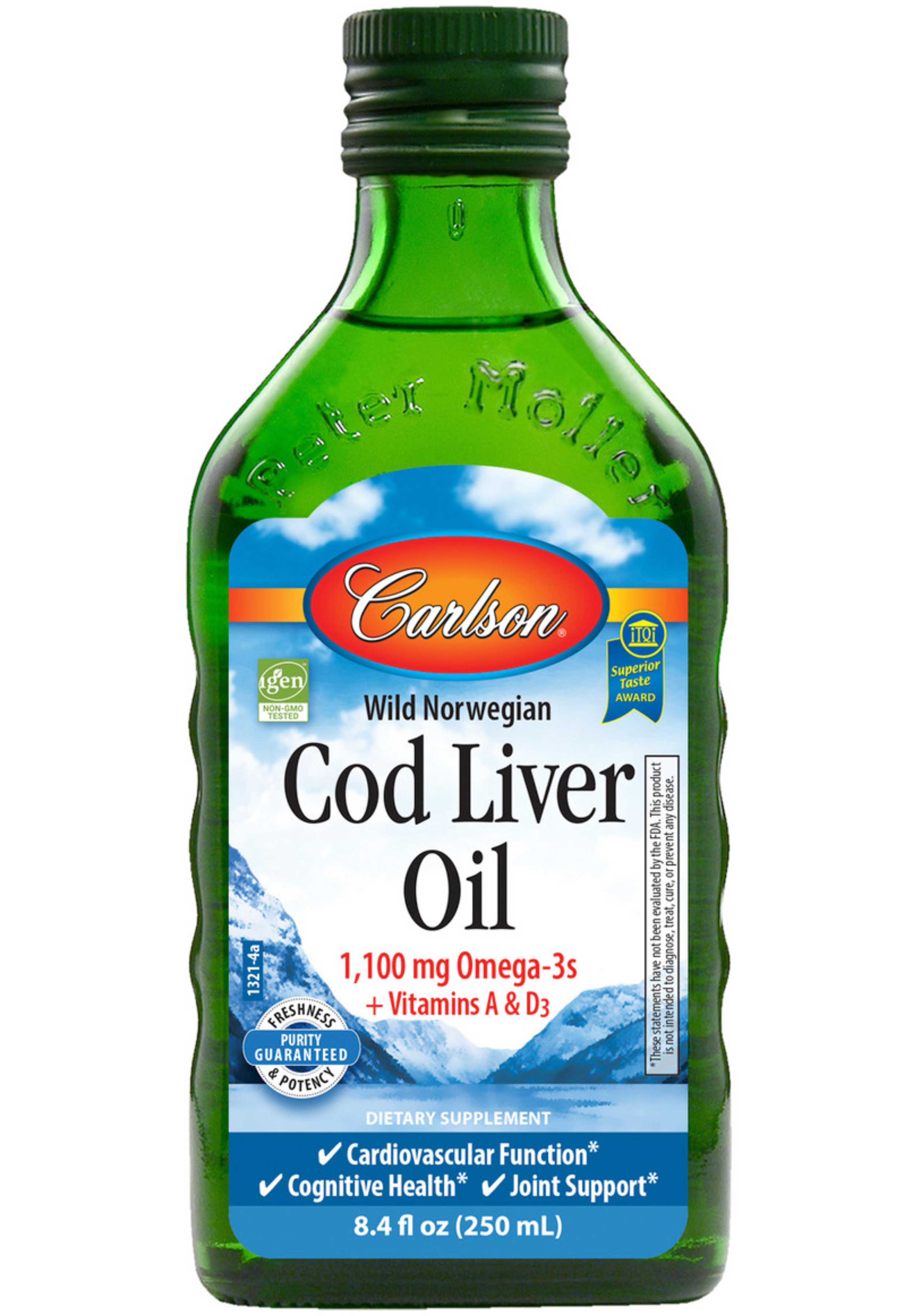 Carlson Labs Cod Liver Oil, Natural
