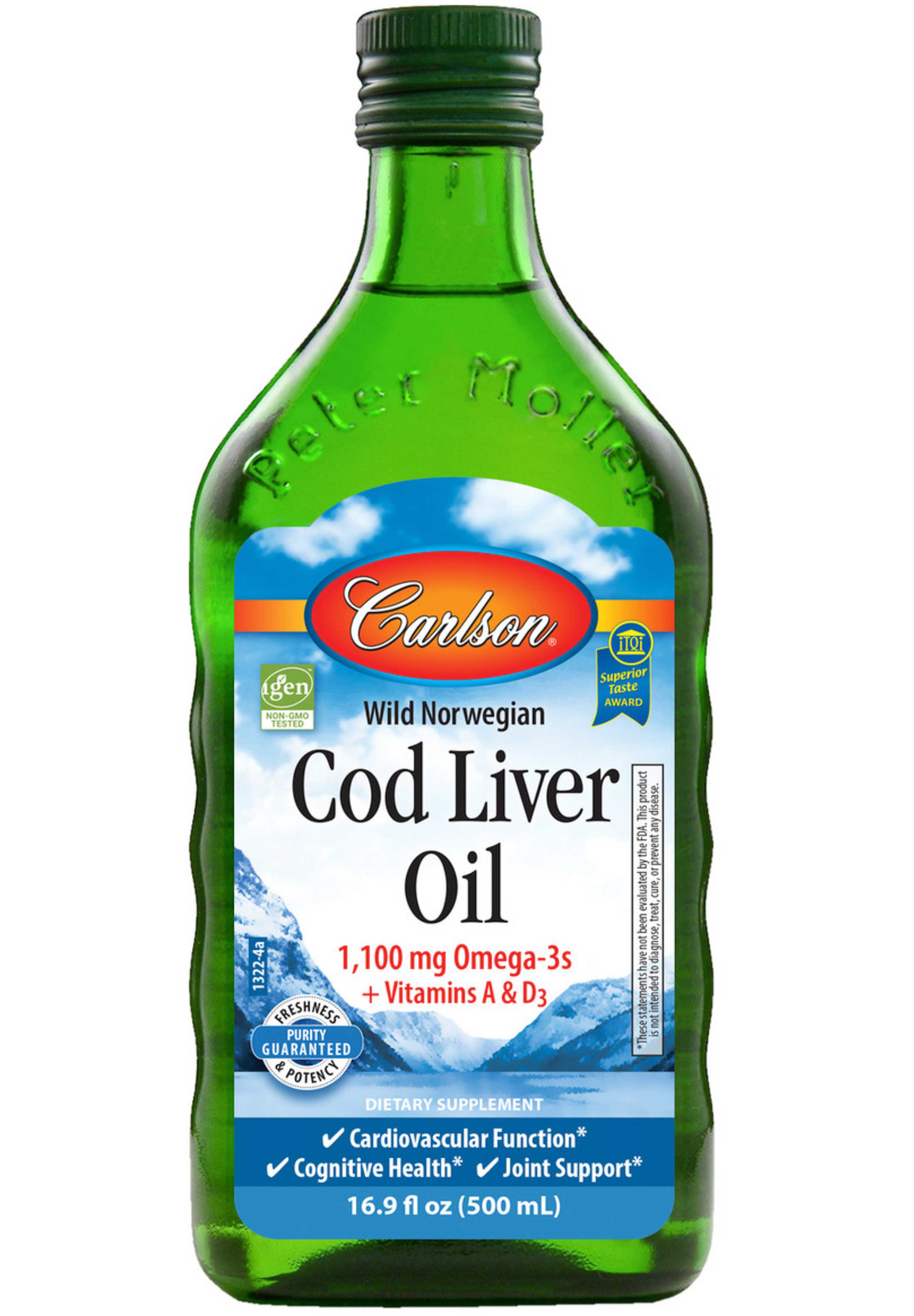 Carlson Labs Cod Liver Oil, Natural