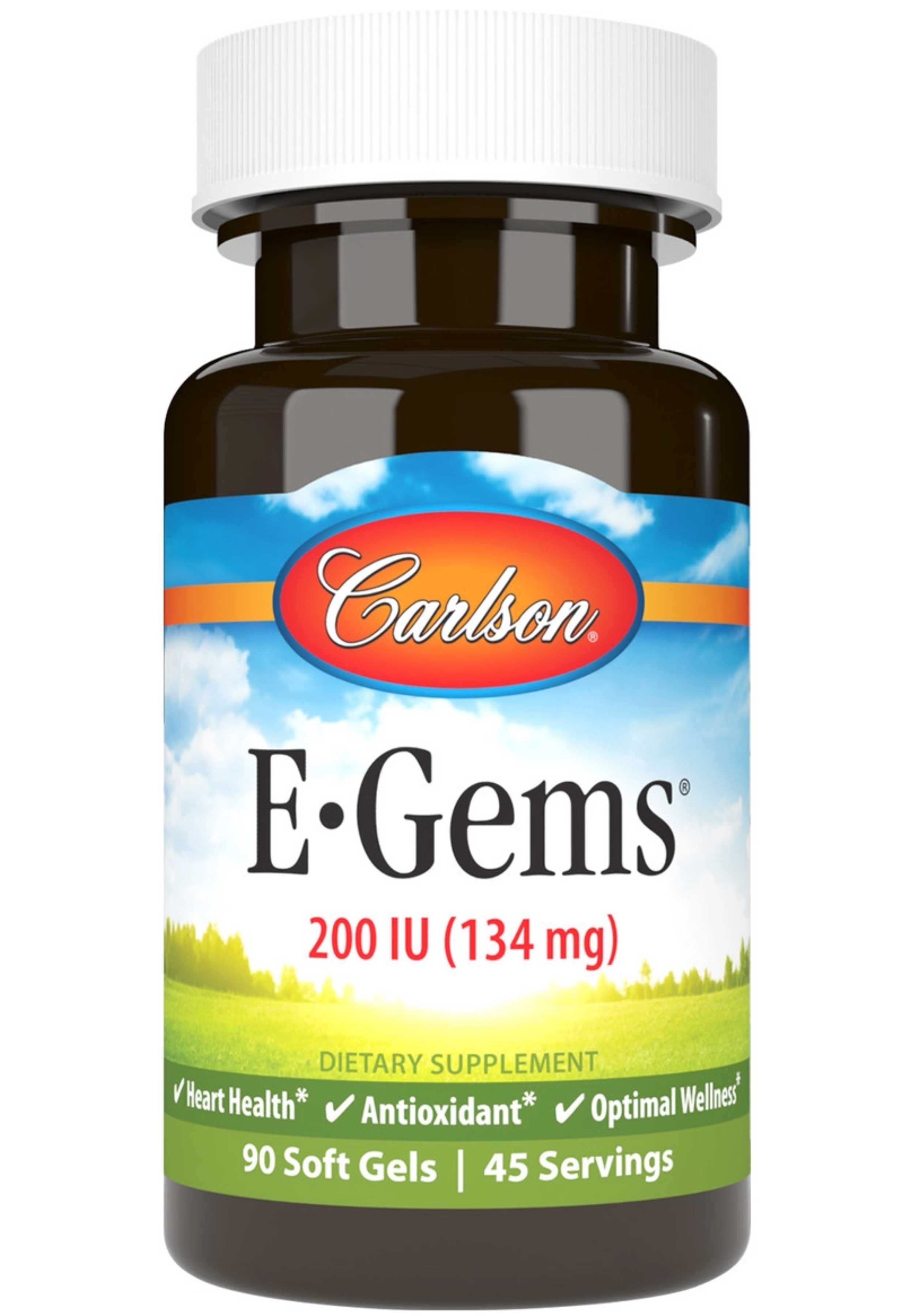 Carlson Labs E-Gems 200 IU (134 mg)